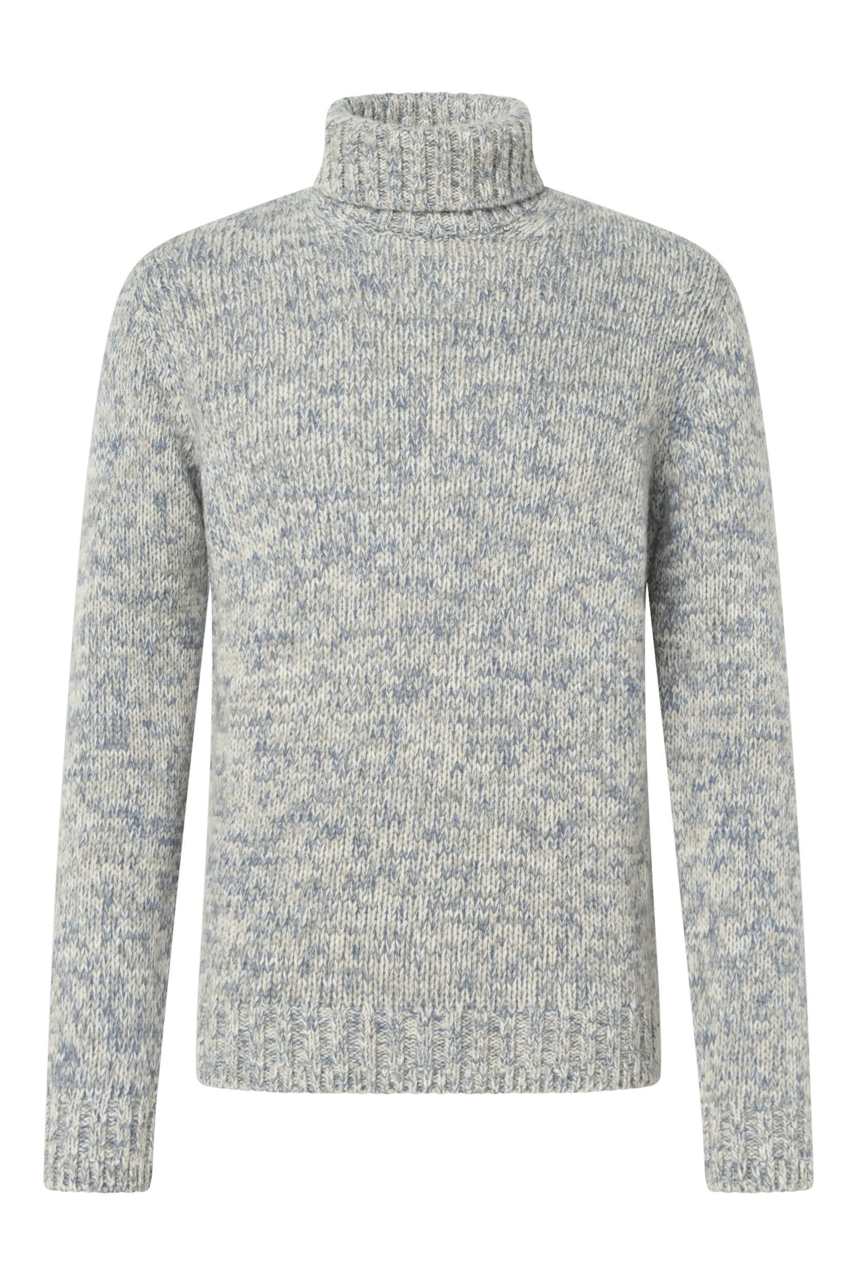 JOOP! Rollkragenpullover Valtino mit markanter Melange-Struktur
