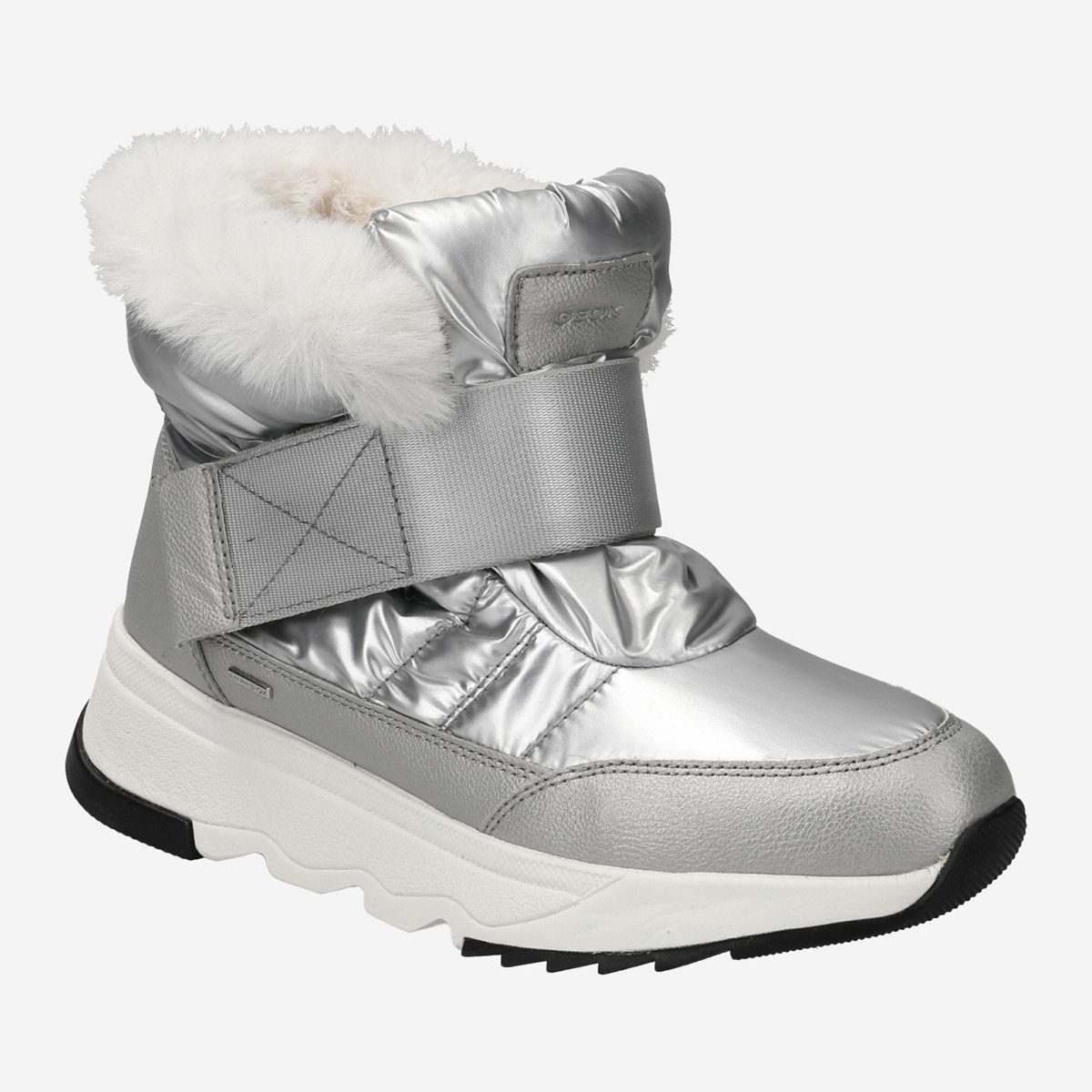 Geox GEOX FALENA, Warmfutter, Boots, Silber, Damen Winterstiefel