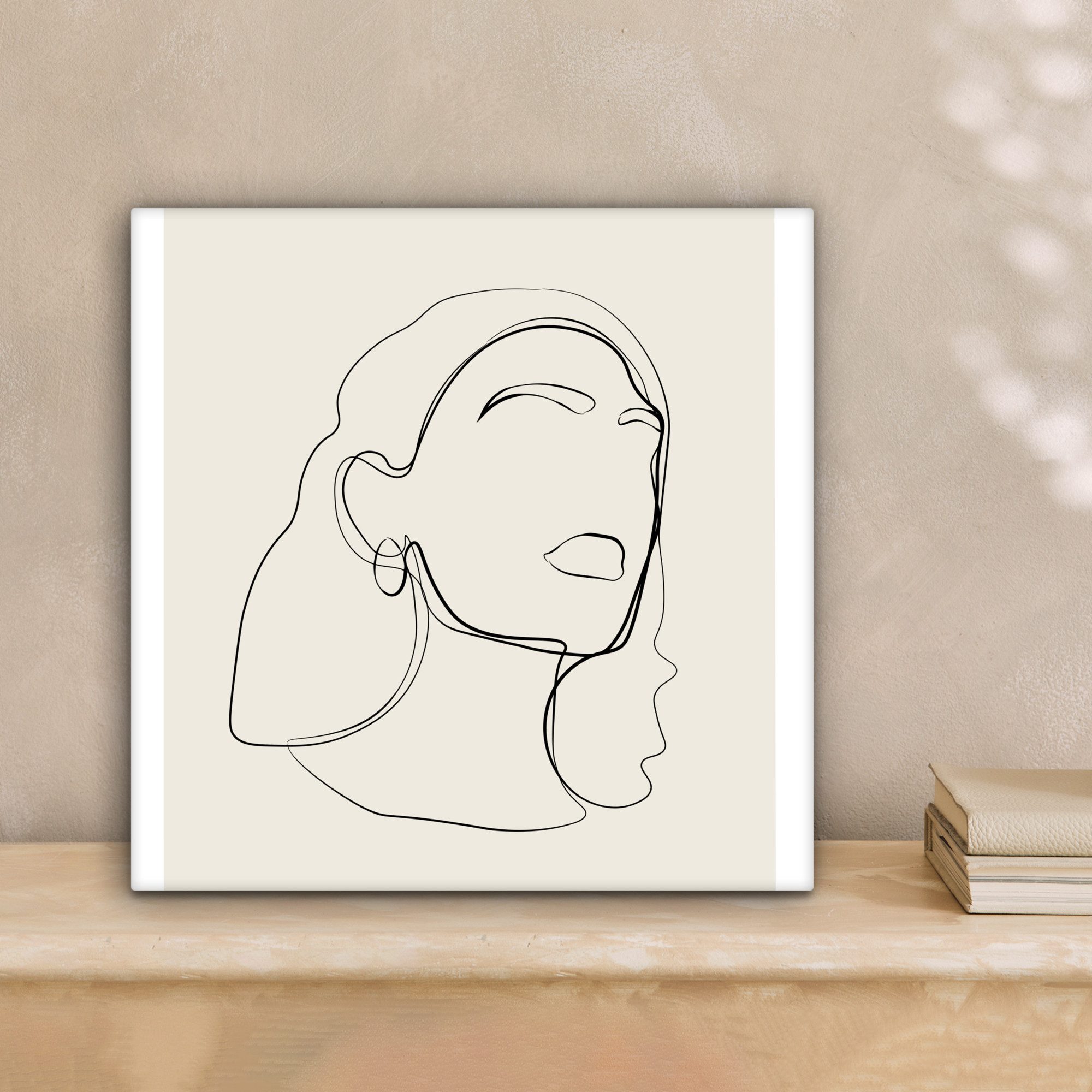 OneMillionCanvasses® Leinwandbild Frauen - Linienkunst - günstig online kaufen