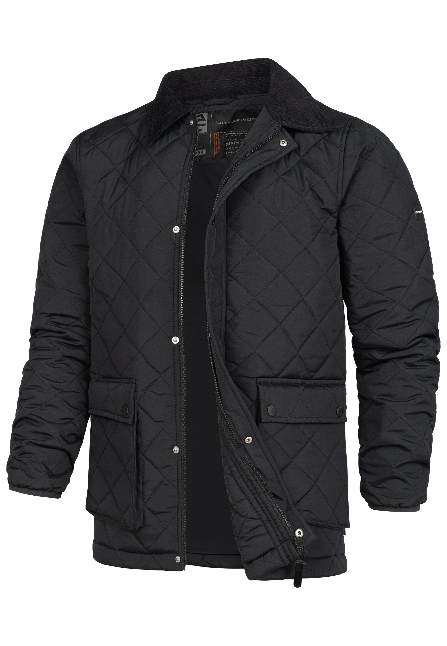 Indicode Steppjacke Herren INDrills Herrenjacke Daunen-Optik Zeitlose Stepp günstig online kaufen