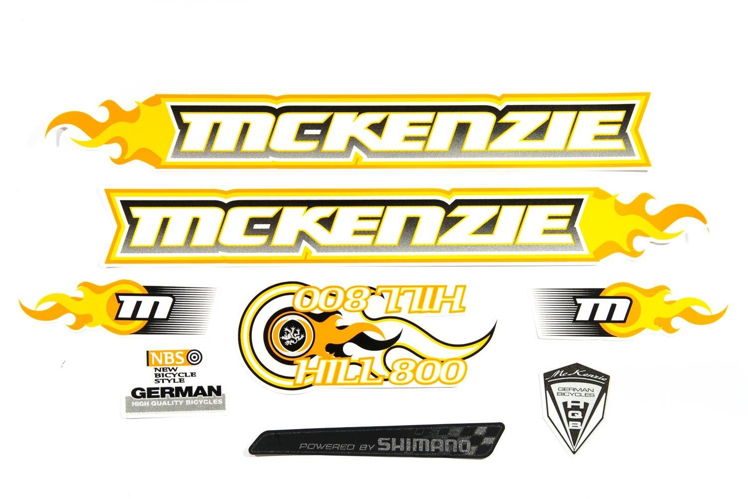 Fahrradrahmen Fahrrad DEKOR Satz Aufkleber Rahmen frame Decal Sticker MC KENZIE