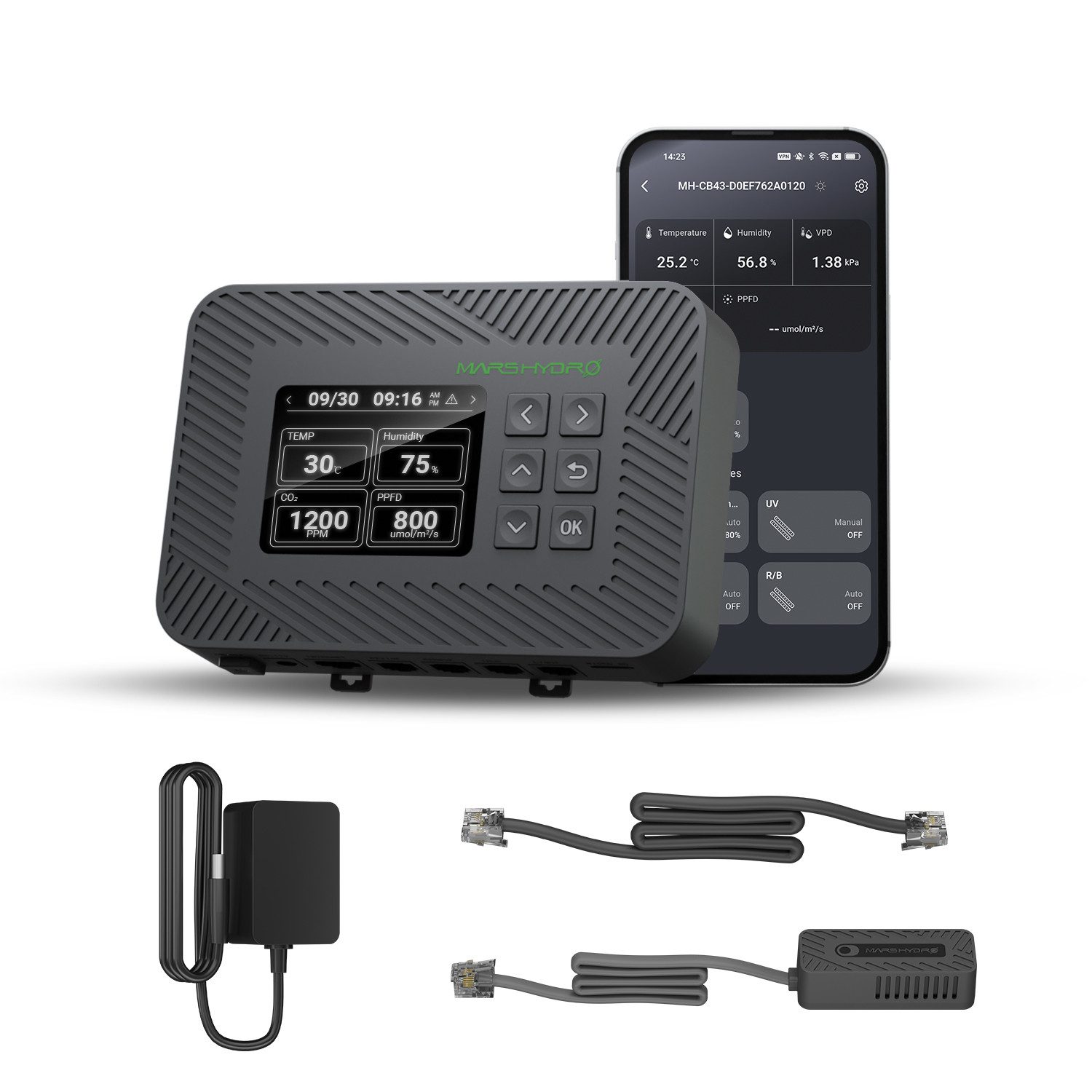 Mars Hydro Mars Hydro Controller 43 Smart-Home-Steuerelement, 3 in 1 Sensor