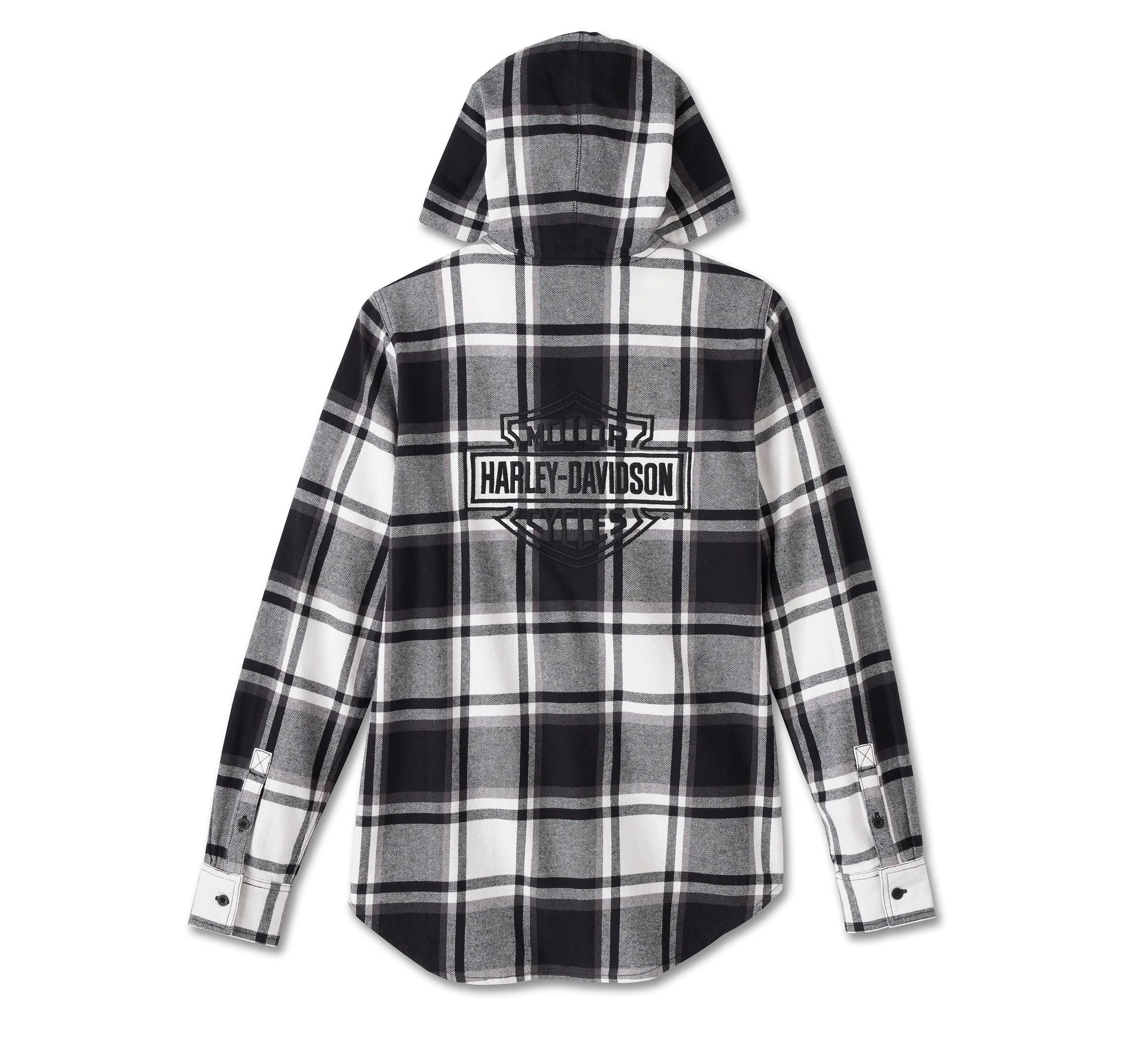 HARLEY-DAVIDSON Flanellhemd Damen Street Surplus Hoodie günstig online kaufen
