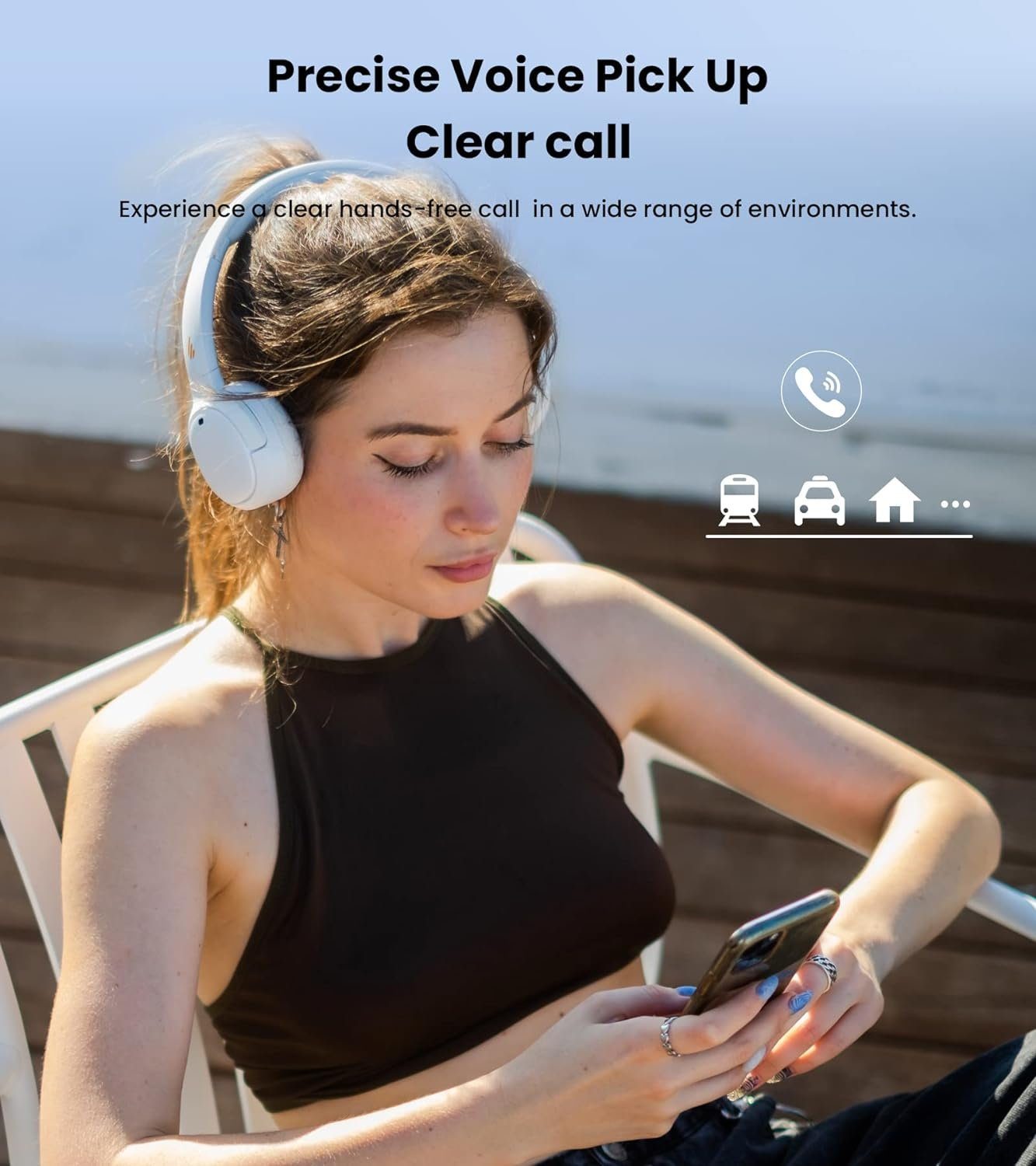 Edifier® Gaming-Headset bequem, und Stunden V5.2 mit Leichter (Tragbar Bluetooth Musikspielzeit) Faltbarer 40 Bluetooth, und