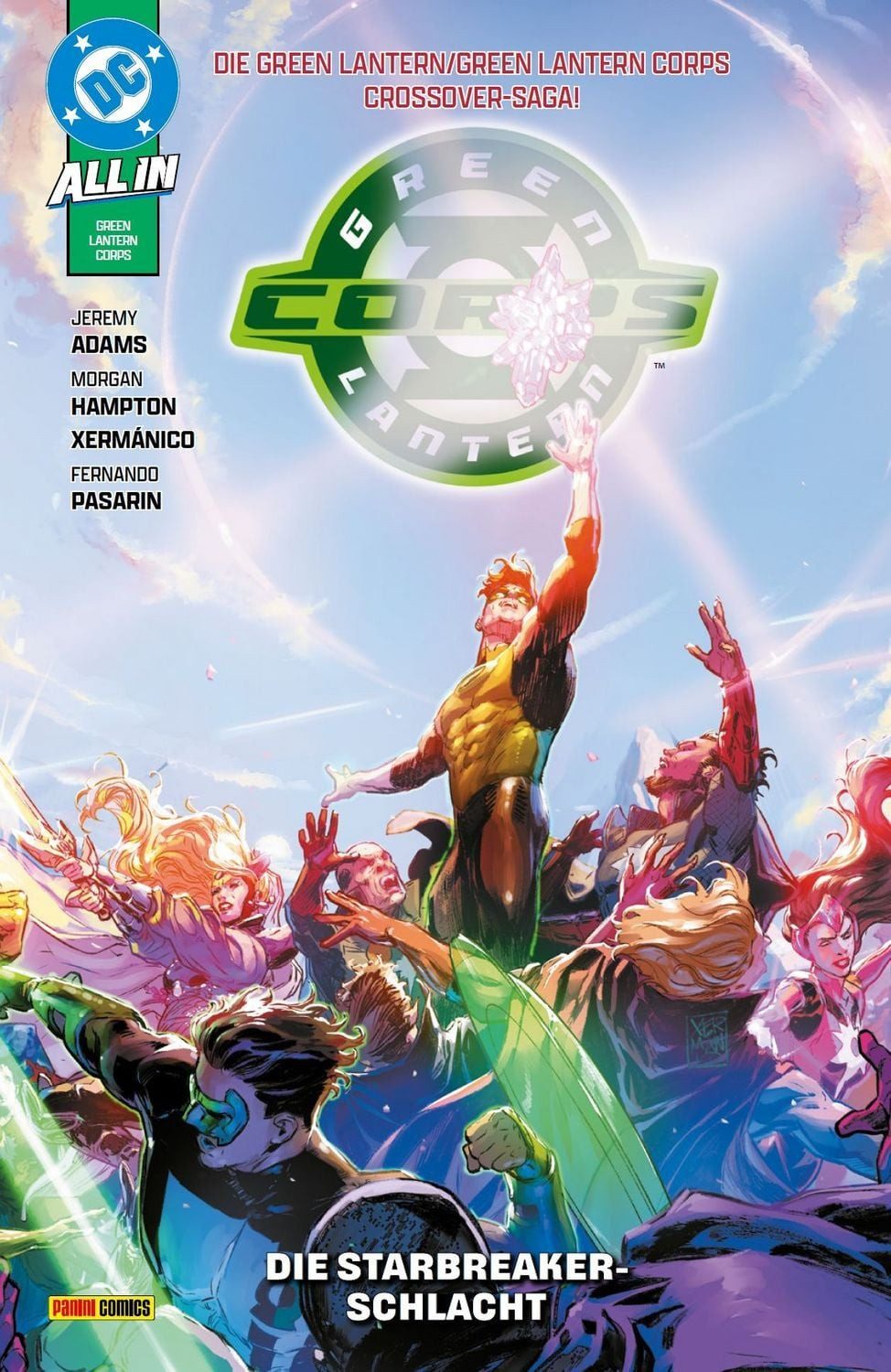 Green Lantern Corps / Jeremy Adams, Amancay Nahuelpan, Morgan Hampton, Xermánico, Fernando Pasarin