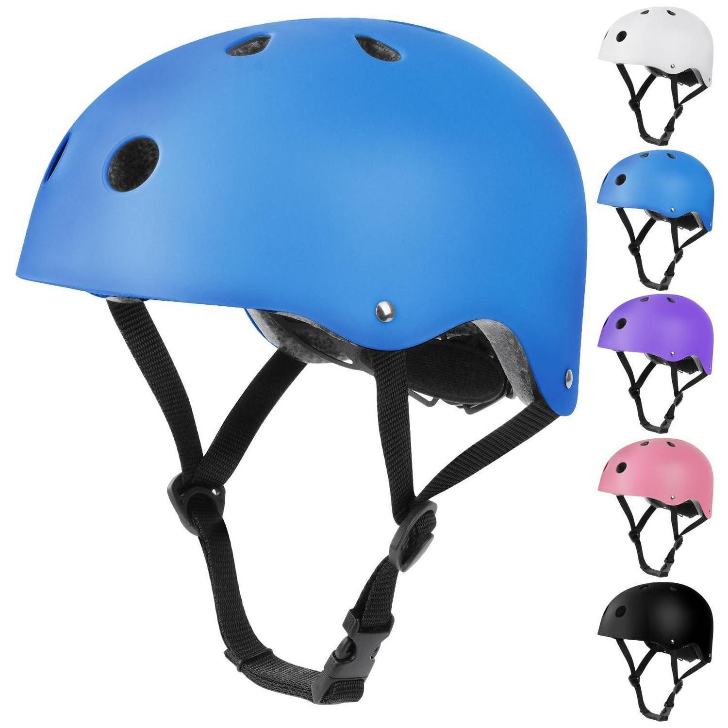 LuxusKollektion Kinderhelm Kinder Fahrradhelm Schutz-Set Blau S