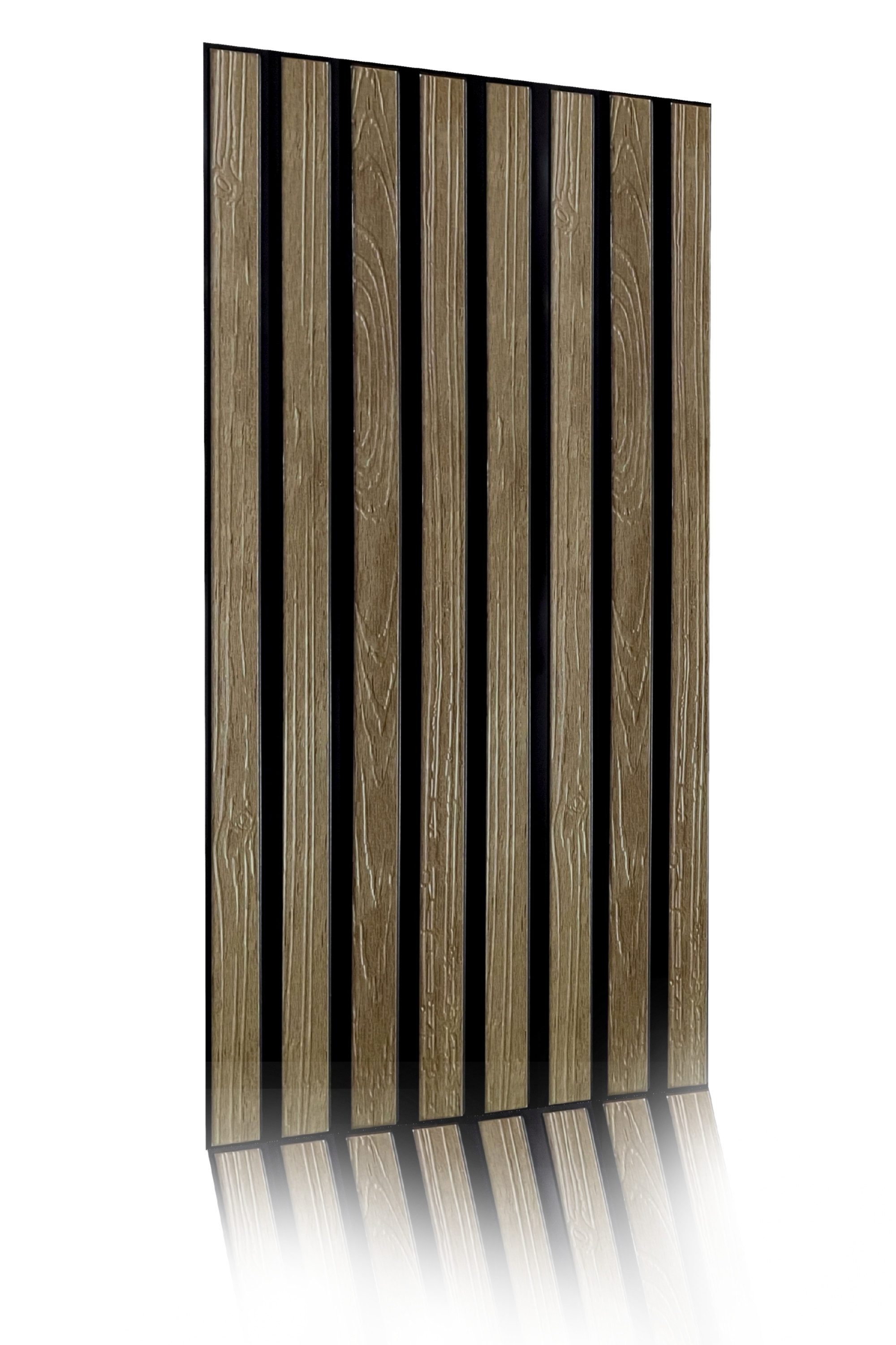 IKHEMalarka 3D Wandpaneel Lamellen Oak Slats günstig online kaufen