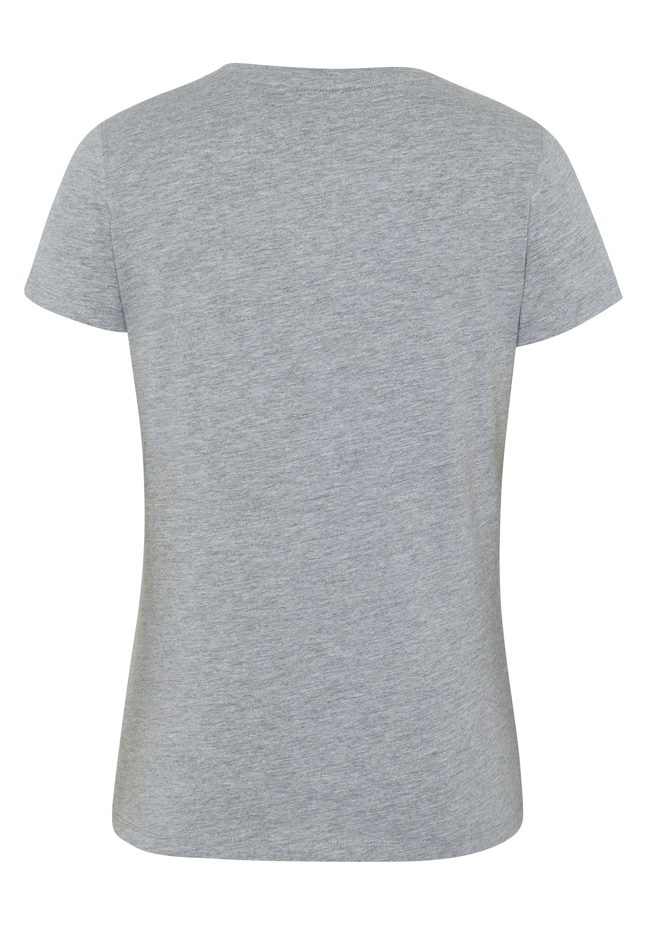 Polo Sylt T-Shirt mit Logo-Akzent (1, 1-tlg) günstig online kaufen