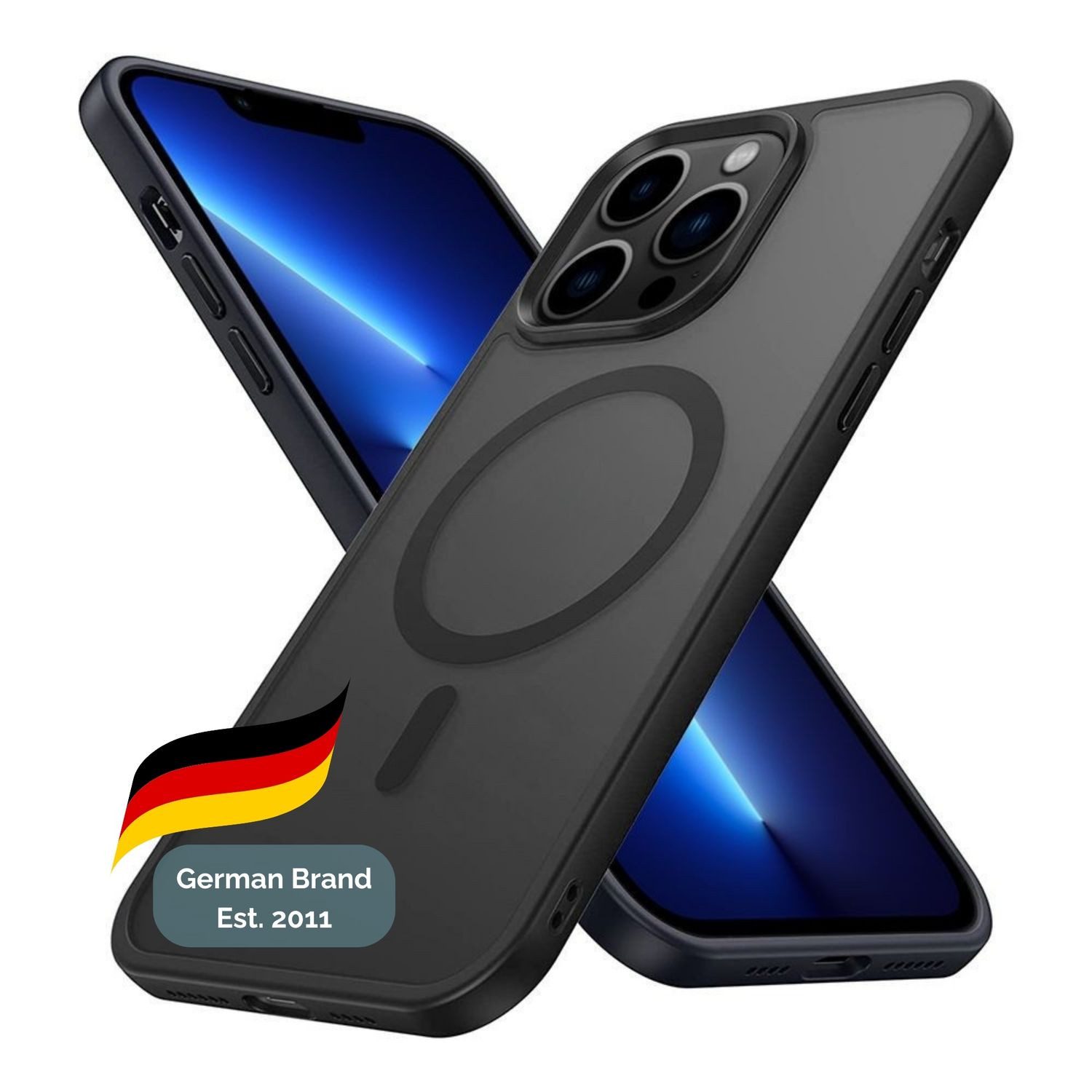 Cadorabo Handyhülle für Apple iPhone 14 PRO Hülle Apple iPhone 14 PRO, Hülle kompatibel mit Magsafe Schutzhülle
