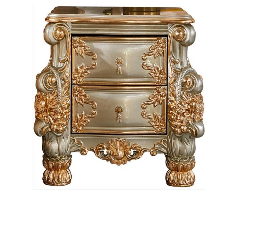 JVmoebel Nachtkonsole Klassischer Nachttisch Schlafzimmertisch Beistelltisch