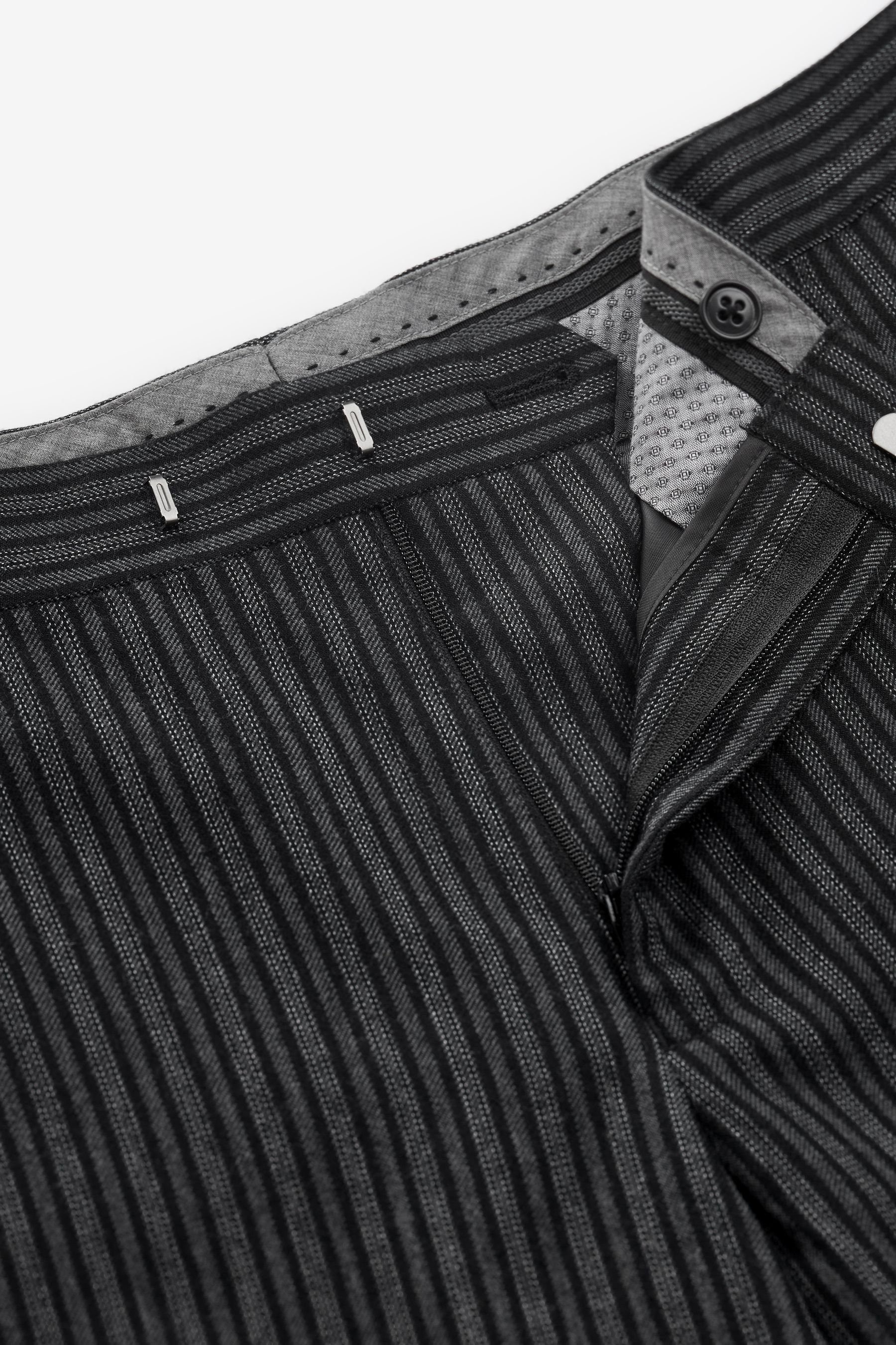 Stoff: britischem (1-tlg) Hose Next Signature Cutaway Anzughose aus