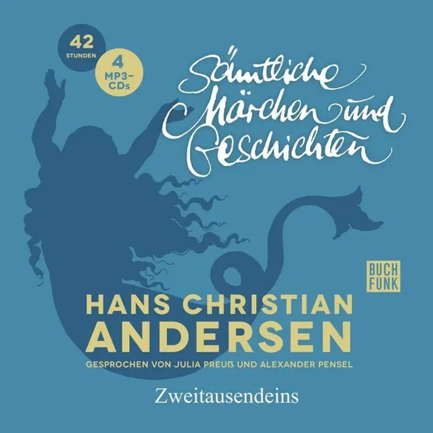 Zweitausendeins Verlag Hörspiel Hans Christian Andersen Sämtliche Märchen und Geschichten,4...