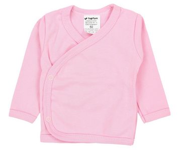 TupTam Wickelshirt TupTam Baby Mädchen Langarm Wickelshirt Baumwolle 5er Set