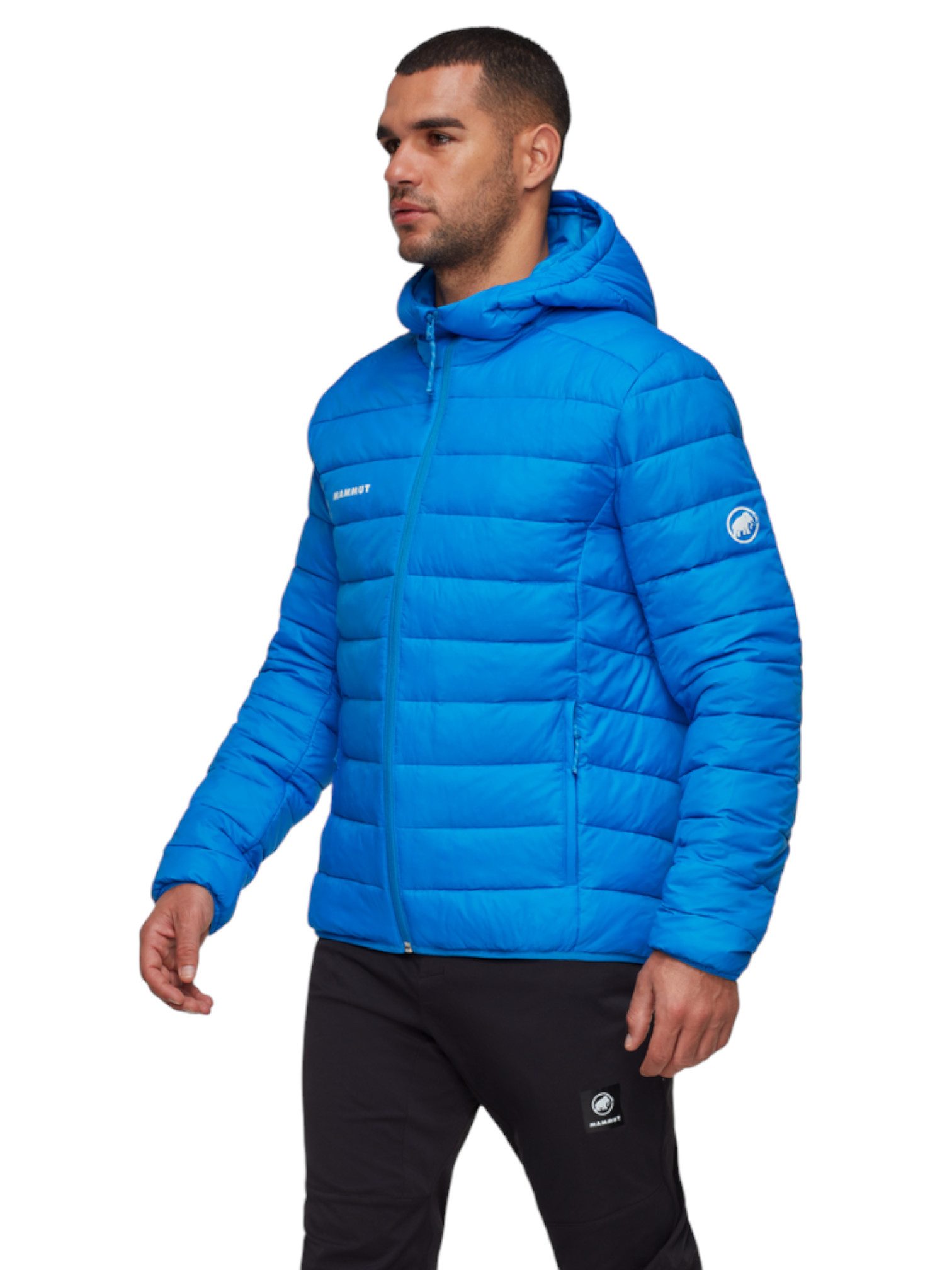 Mammut Winterjacke Crag Insulated Hooded (warm, leicht) blau Herren günstig online kaufen