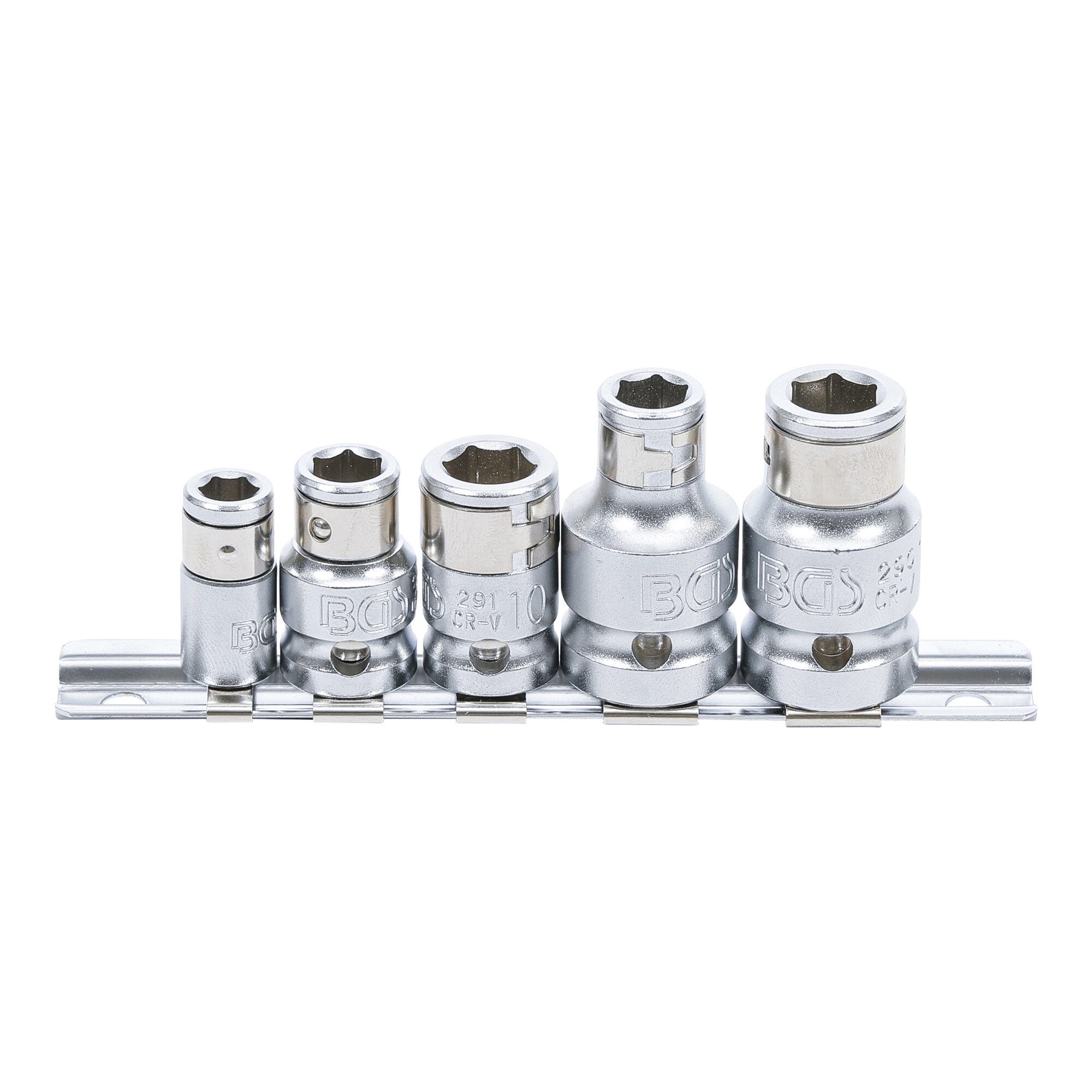 BGS technic Bithalter BGS Bit-Adapter-Satz mit Haltekugel Innenvierkant 6,3 mm (1/4) / 10 m
