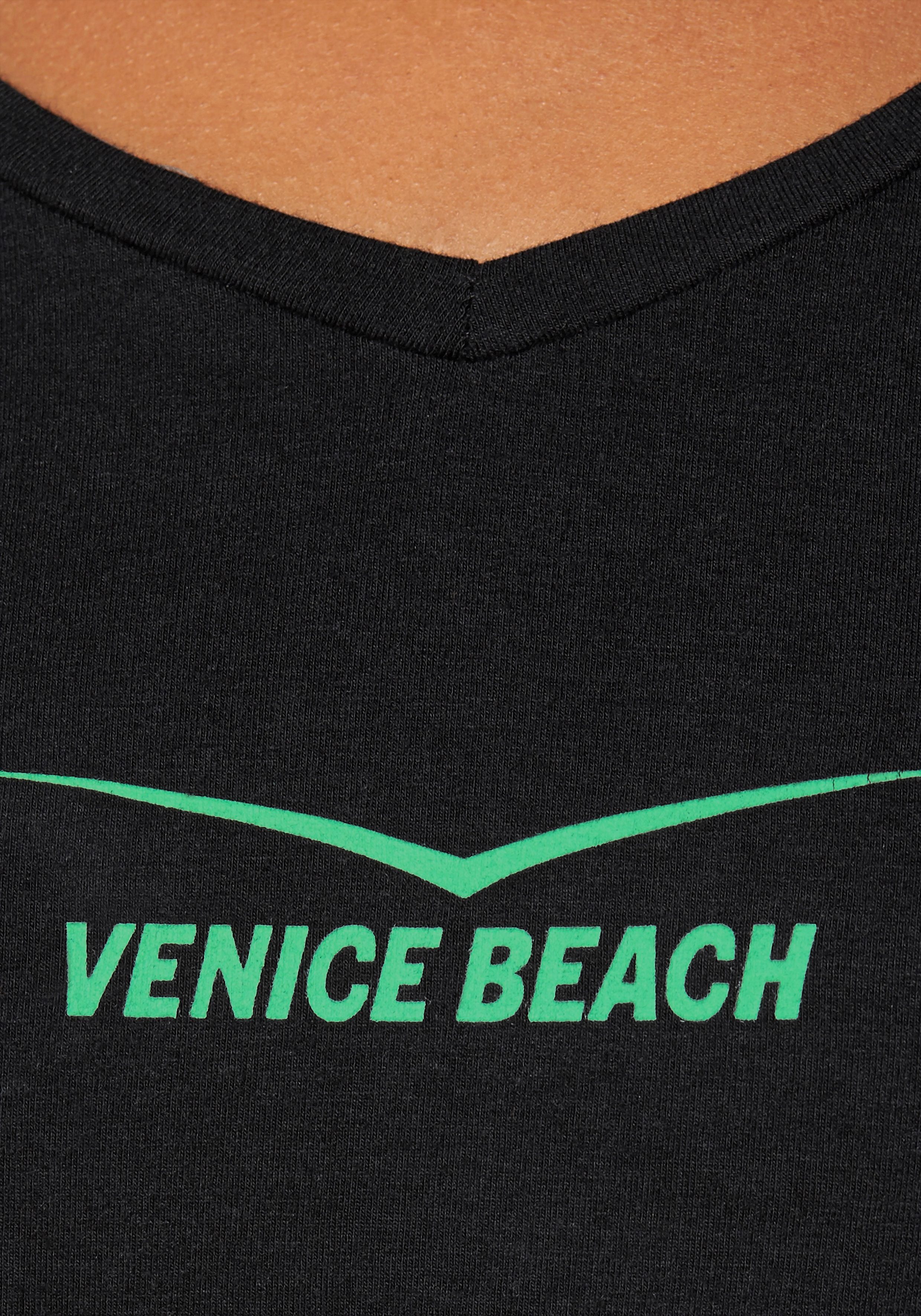 Venice Beach T-Shirt lockere Passform, elastisches Material