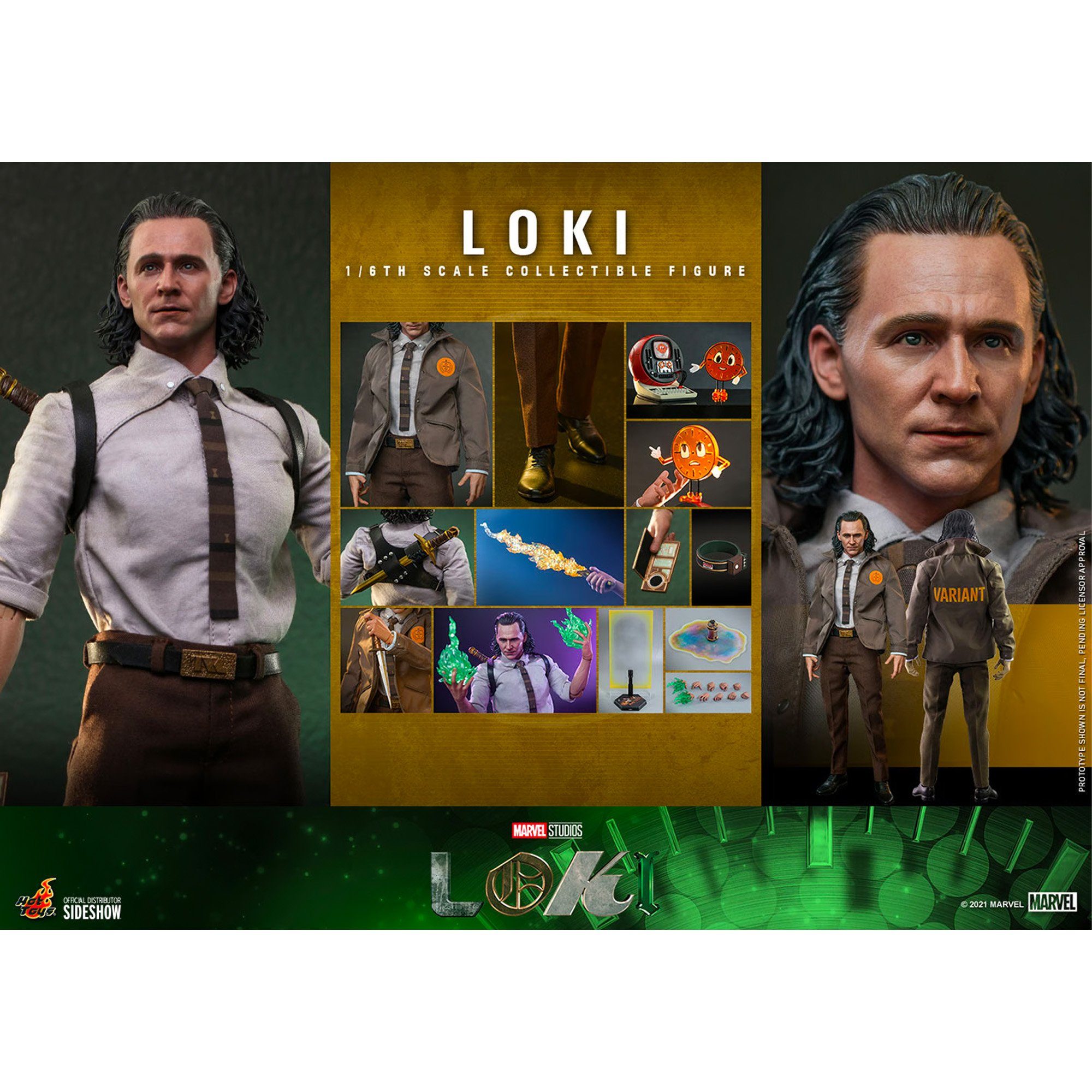 Hot Toys Actionfigur Loki Figur Loki Marvel 