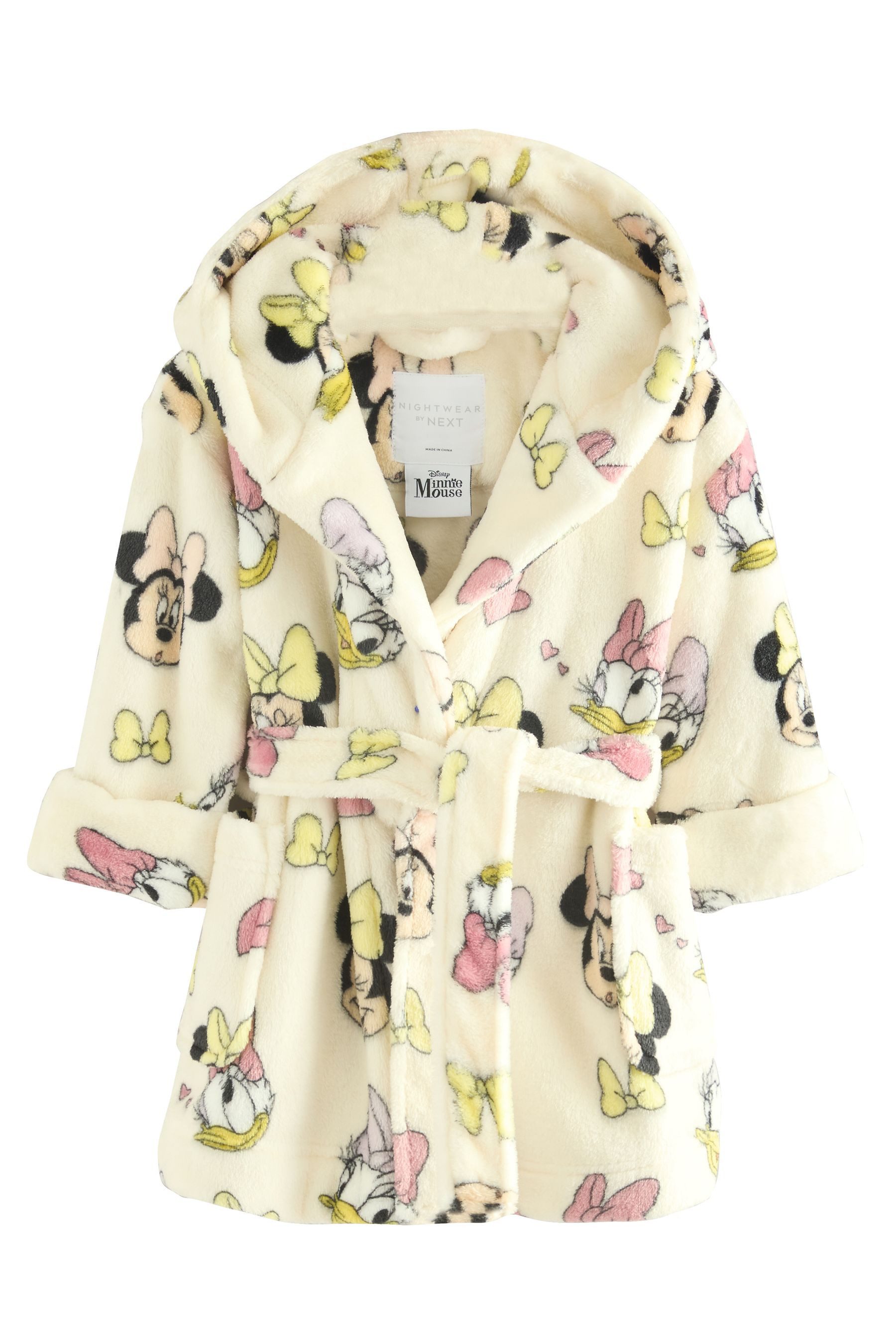 Next Kinderbademantel Morgenmantel, Minnie Mouse, Polyester (recycelt), Polyester