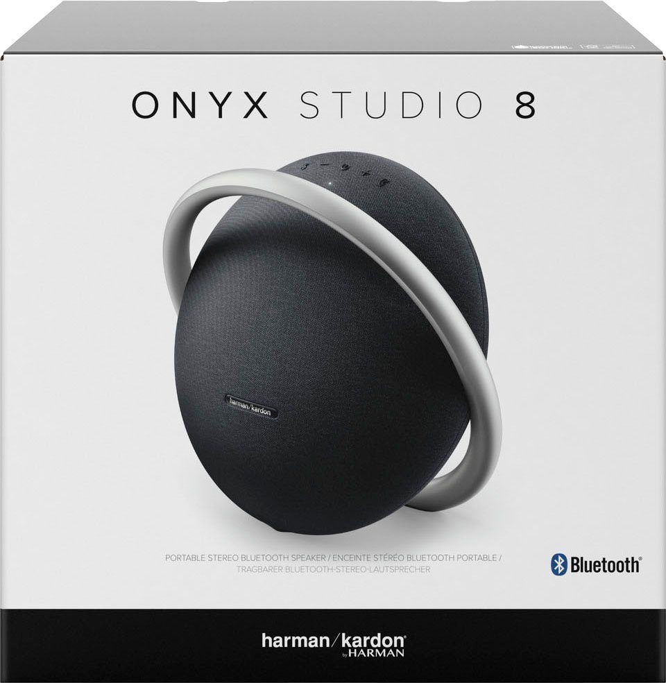 Onyx schwarz (50 Studio Bluetooth-Lautsprecher 8 W) Harman/Kardon