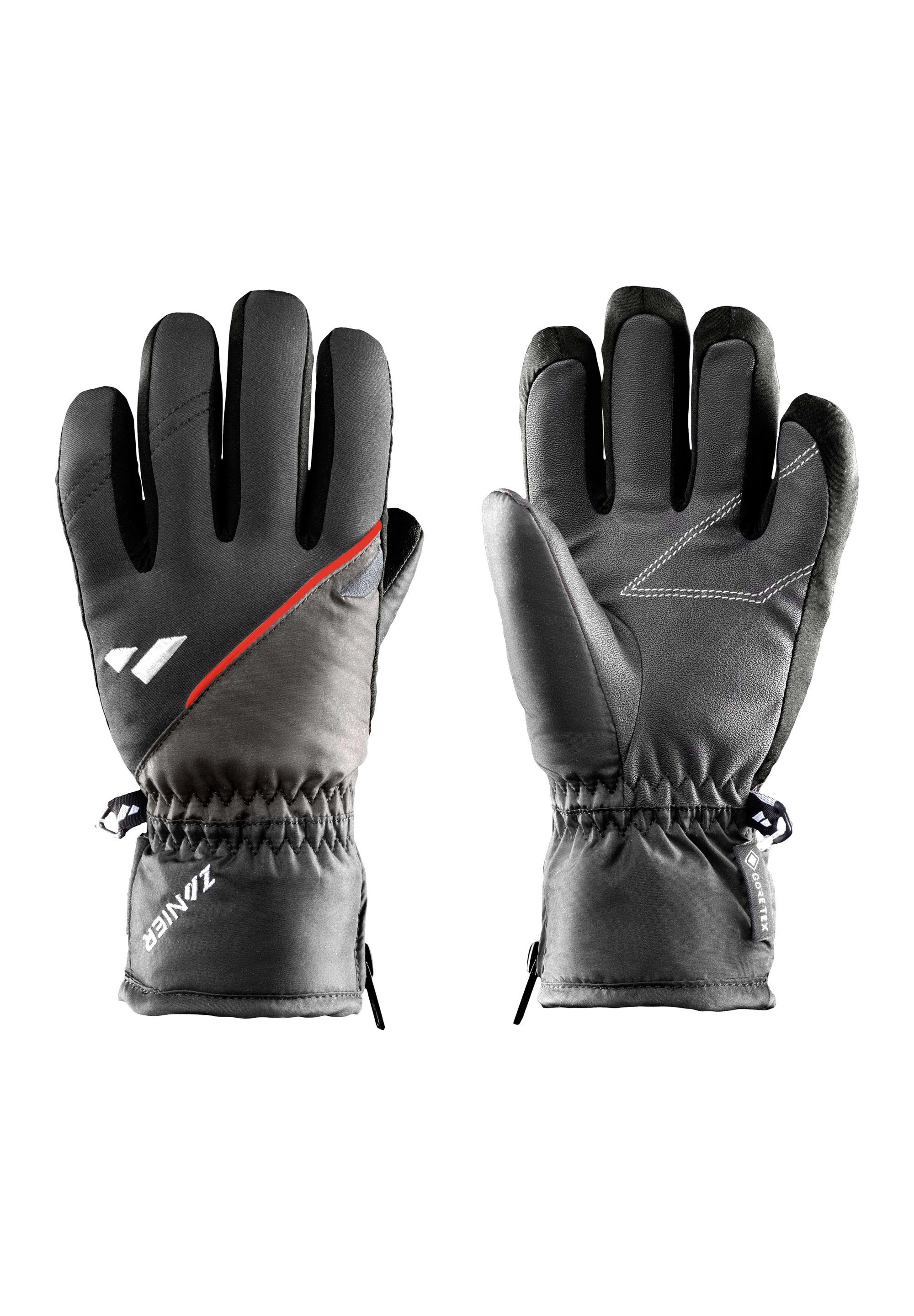 We Zanier schwarz on gloves RAURIS.GTX Multisporthandschuhe focus rot