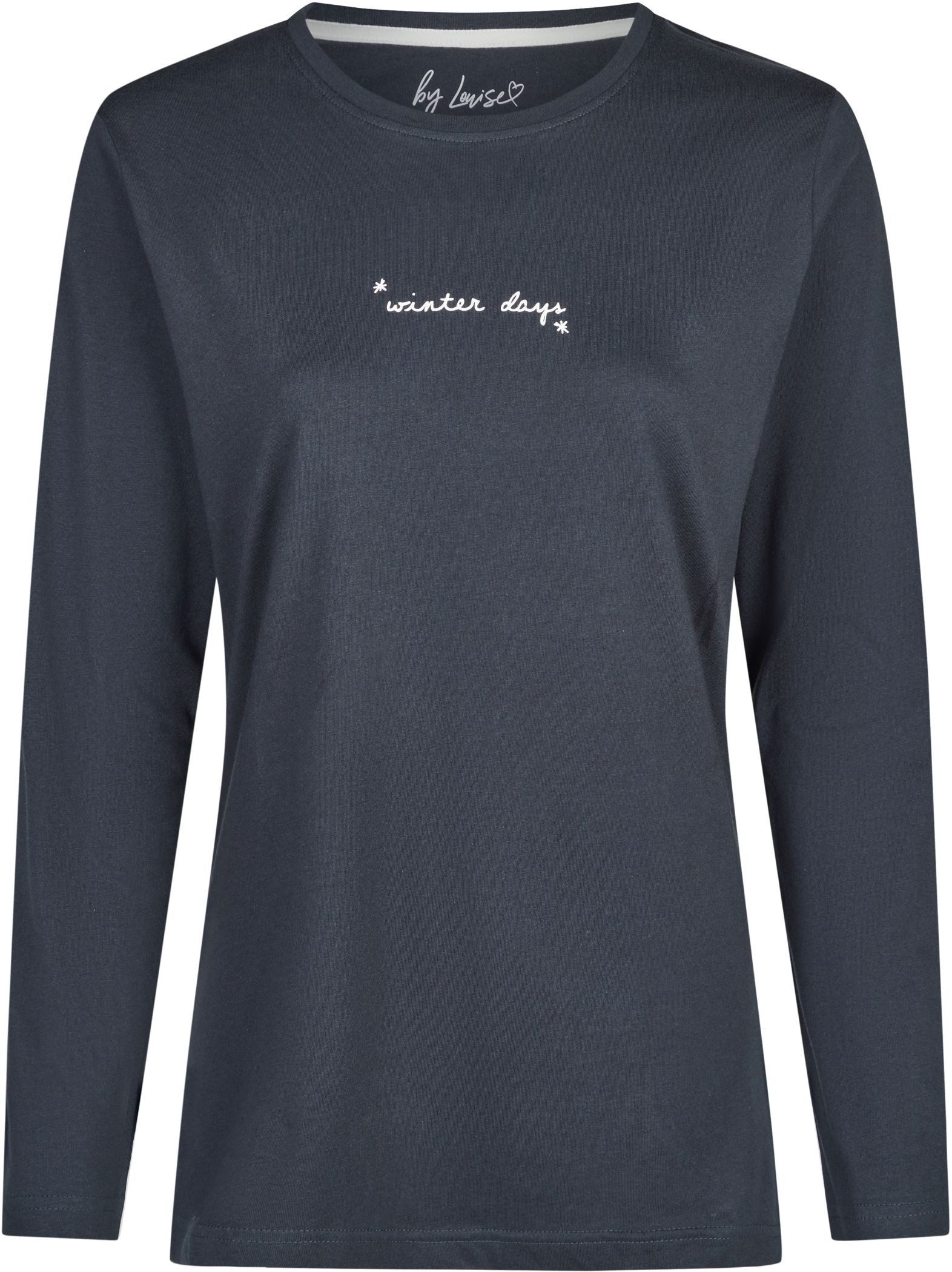 By Louise Schlafanzug by Louise Damen Pyjama mit Kuschelsocken Nachtwäsche günstig online kaufen