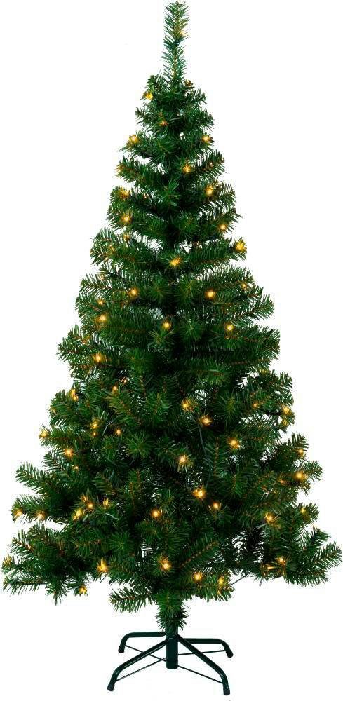 Weihnachtsdeko, Christbaum, Tannenbaum, Weihnachtsbaum mit OTTAWA, Künstlicher künstlicher LED Beleuchtung EGLO
