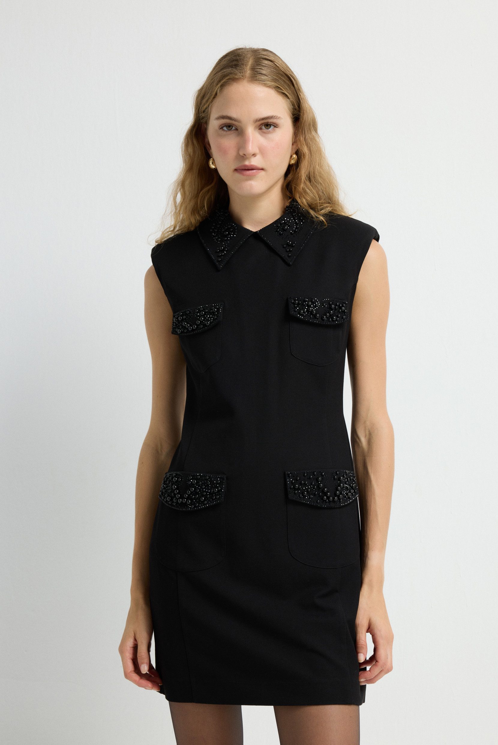 adL Cocktailkleid Kleid mit Taschendetail