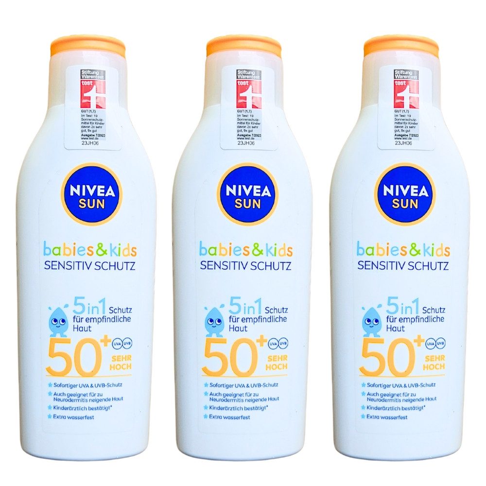 Sonnenschutzmilch Sensitive babies & kids Sonnenmilch LSF 50+