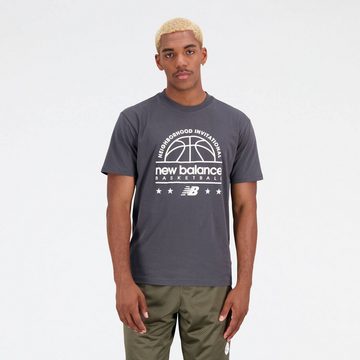 New Balance T-Shirt Herren T-Shirt HOOPS COTTON JERSEY (1-tlg)