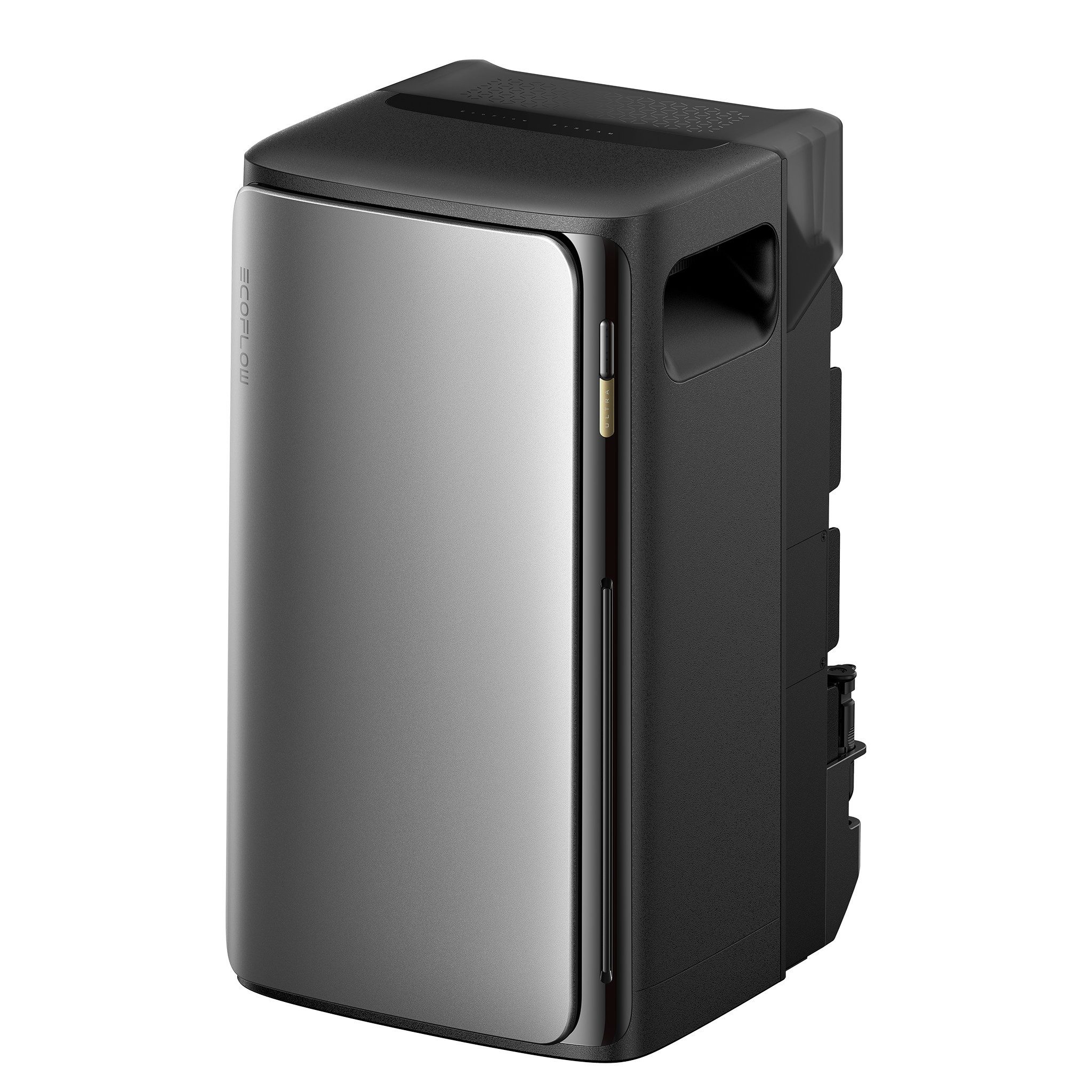 Ecoflow Balkonkraftwerk EcoFlow STREAM Ultra 1,92 kWh All in One Speicher, 800 W, LiFePo4 Batterie, (Set, All-in-One Stromspeicher mit Wechselrichter), 2800W Solareingang (4 MPPT), 1200W Dual AC-Anschlüsse, IP65