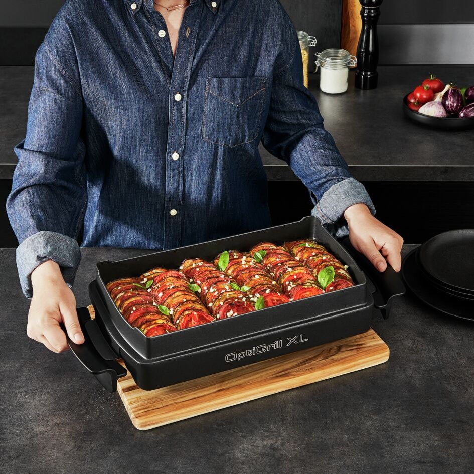 Tefal Backeinsatz XA7278 OptiGrill+ XL, Backschale, Zubehör für alle OptiGrill XL Modelle, 2L Fassungsvermögen – Bild 5 von 5