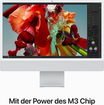 Apple iMac 24" iMac (23,5 Zoll, Apple Apple M3 M3, 8‑Core GPU, 24 GB RAM, 256 GB SSD)