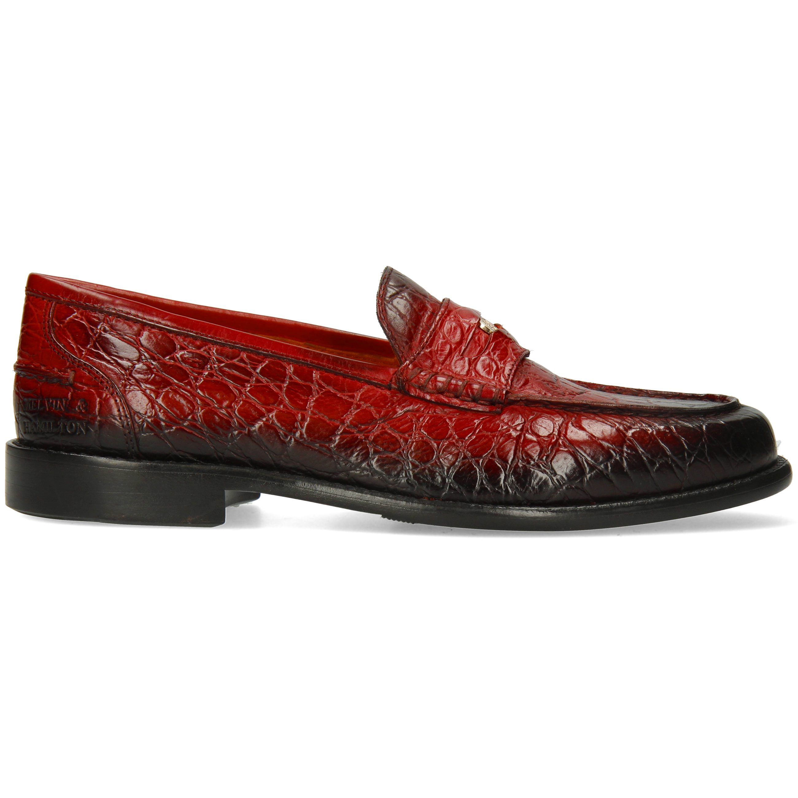 Melvin & Hamilton Gianna 3 Leder-Loafers für Damen Loafer Flache Absätze, E günstig online kaufen