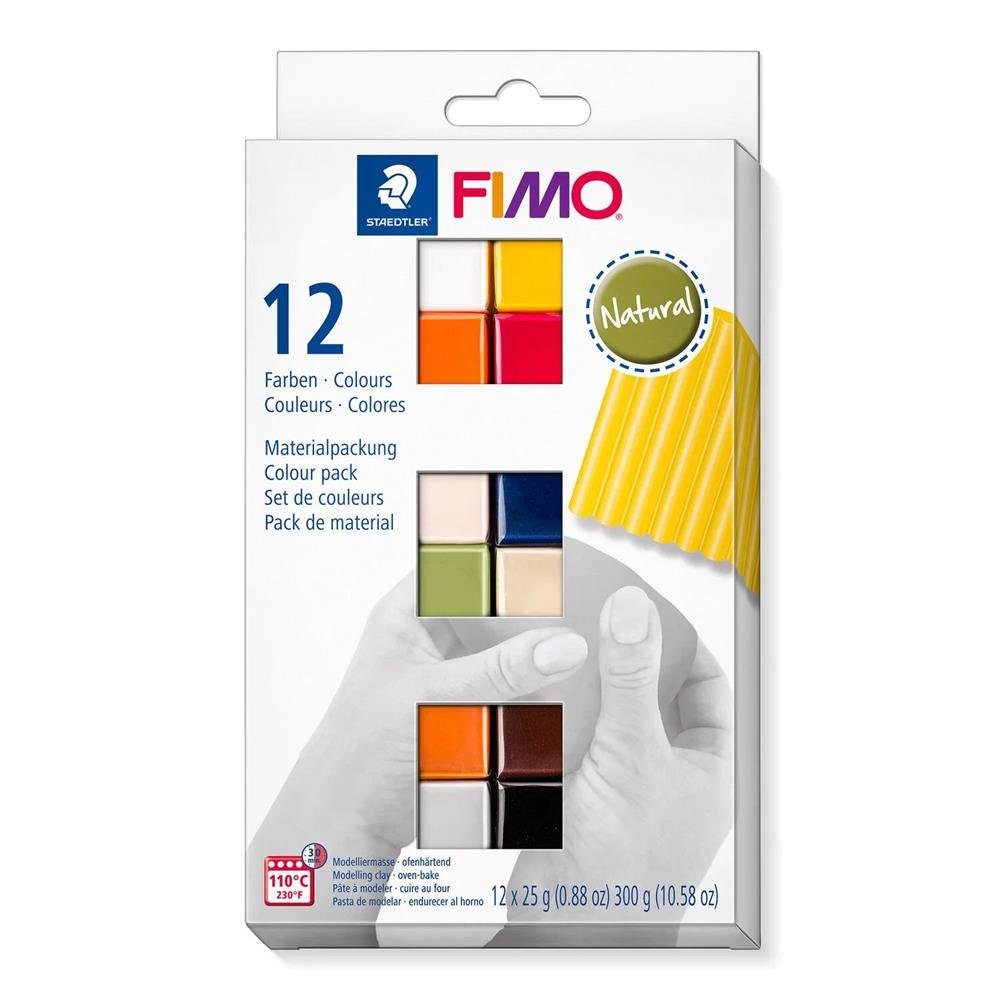 STAEDTLER Modelliermasse FIMO soft "Natural Colours" 8023 C12-4