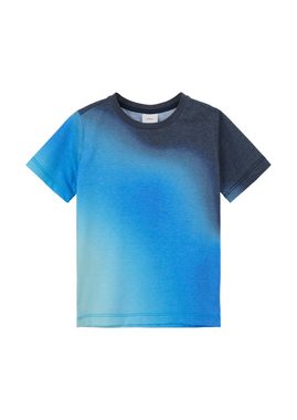 s.Oliver Kurzarmshirt T-Shirt mit Farbverlauf
