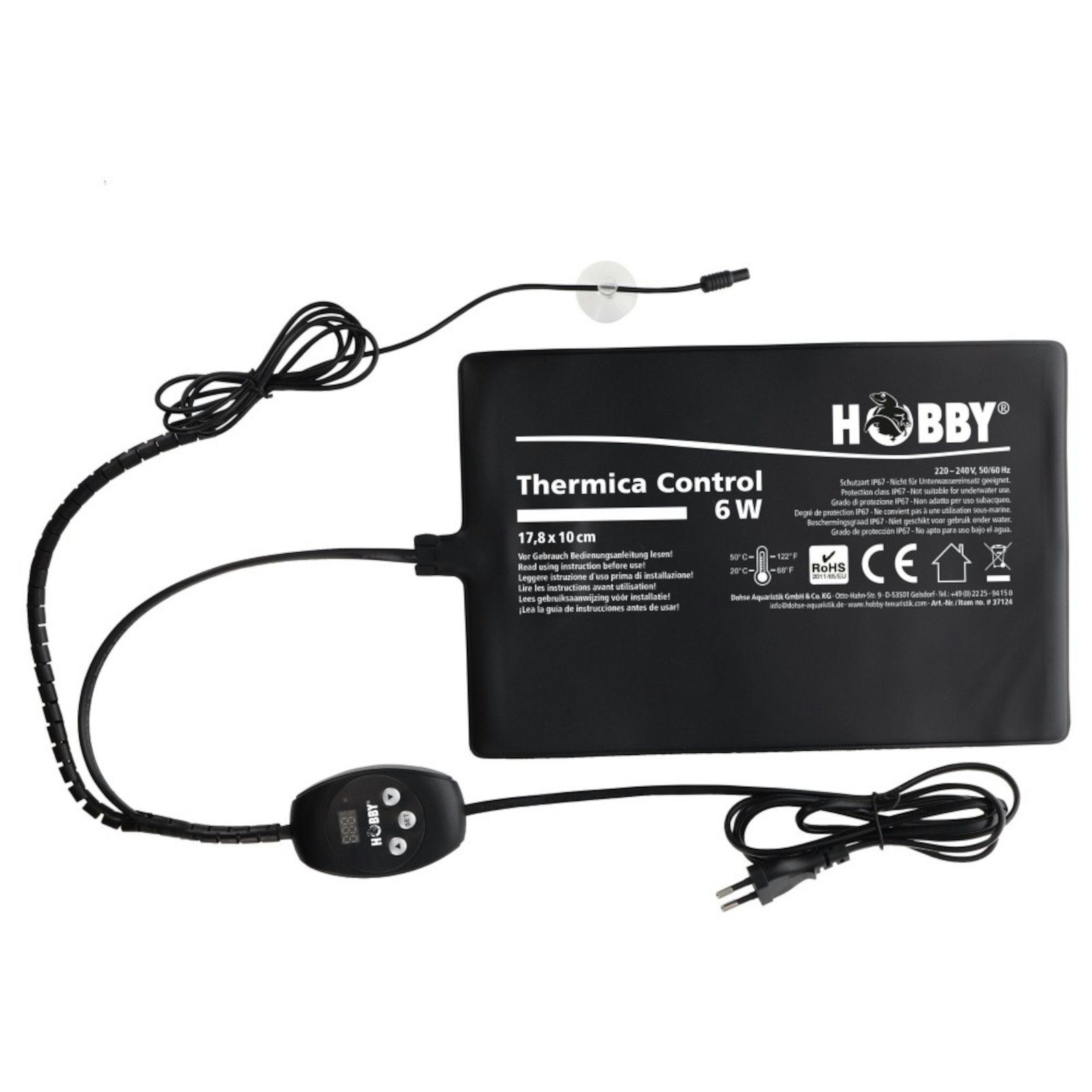 HOBBY Heizmatten Thermica Control 6 W - Heizmatte mit digitalem Controller
