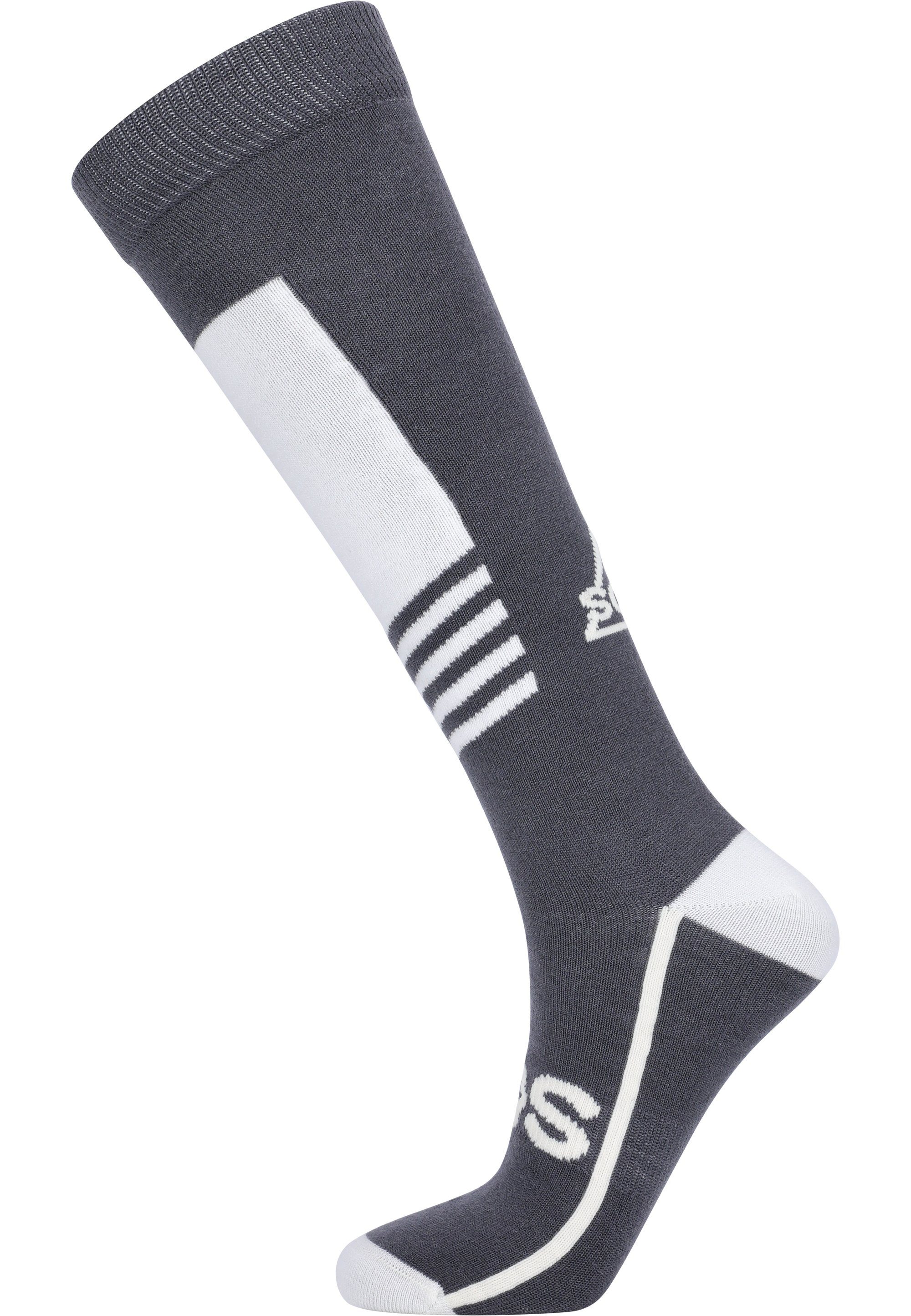 SOS Socken La Hoya mit besonders wärmender Funktion grau