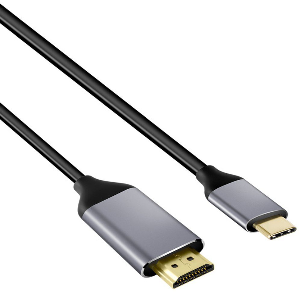 GelldG »USB C zu HDMI-Kabel (4K@60Hz), USB Typ C zu HDMI-Kabel für MacBook  Pro 2021/2020/2019, iPad Pro 2021/2020/2018, SurfaceBook 2, Galaxy S10 und  mehr - 2 Meter« HDMI-Kabel, (200 cm) online kaufen | OTTO