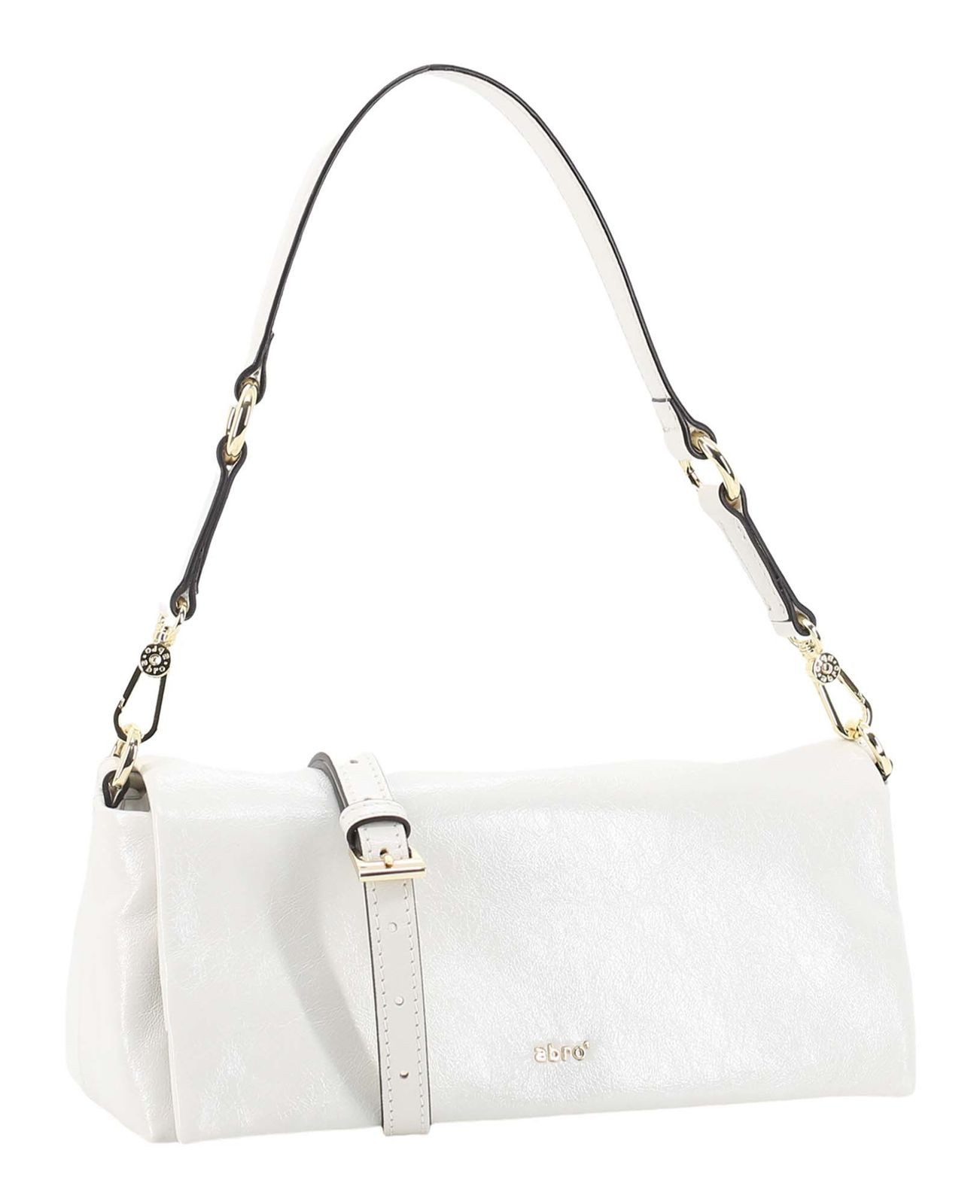 Abro Umhängetasche Shoulderbag Mila, aus echtem Rindsleder
