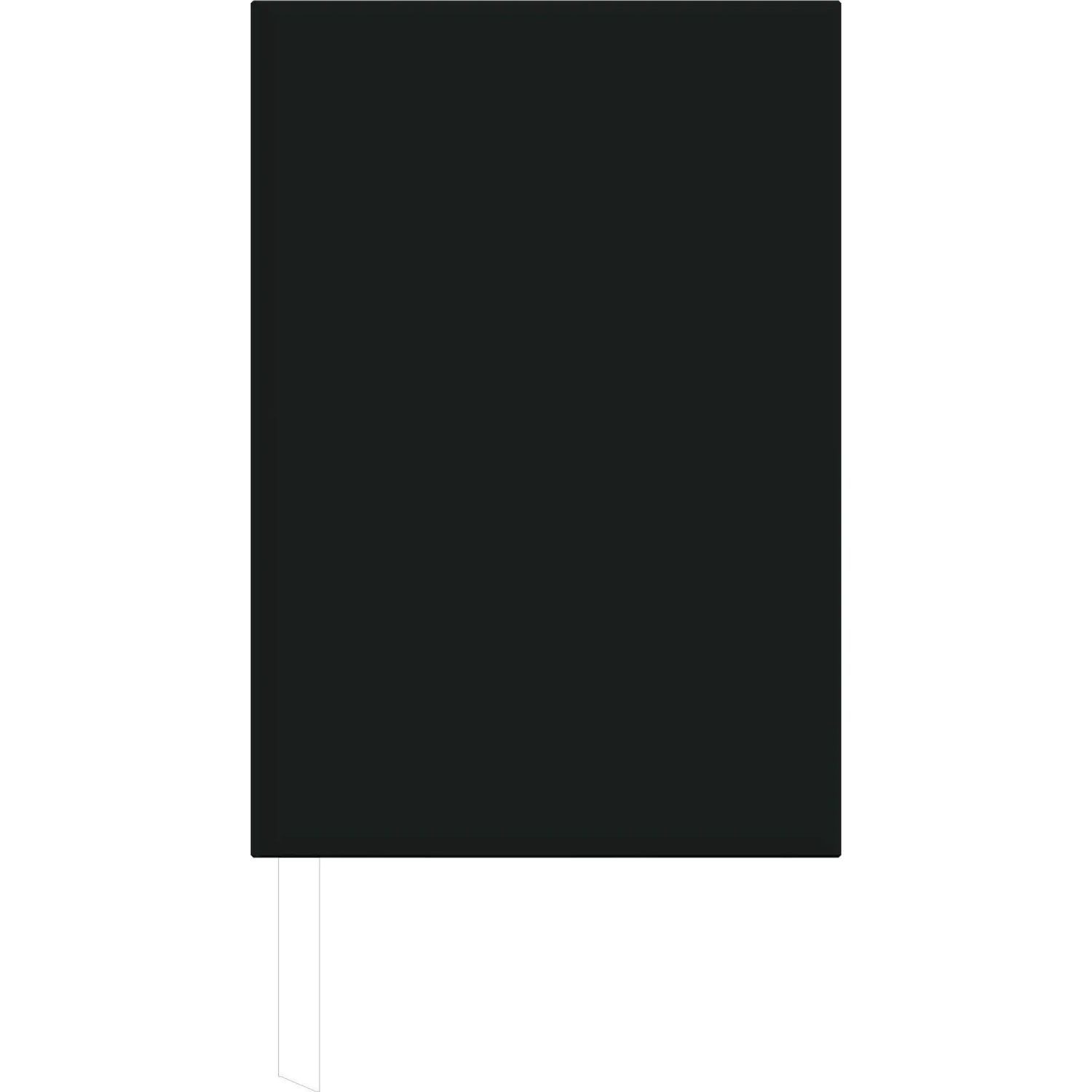 Taschenkalender Buchkalender 1T/1S 336S schwarz 2027