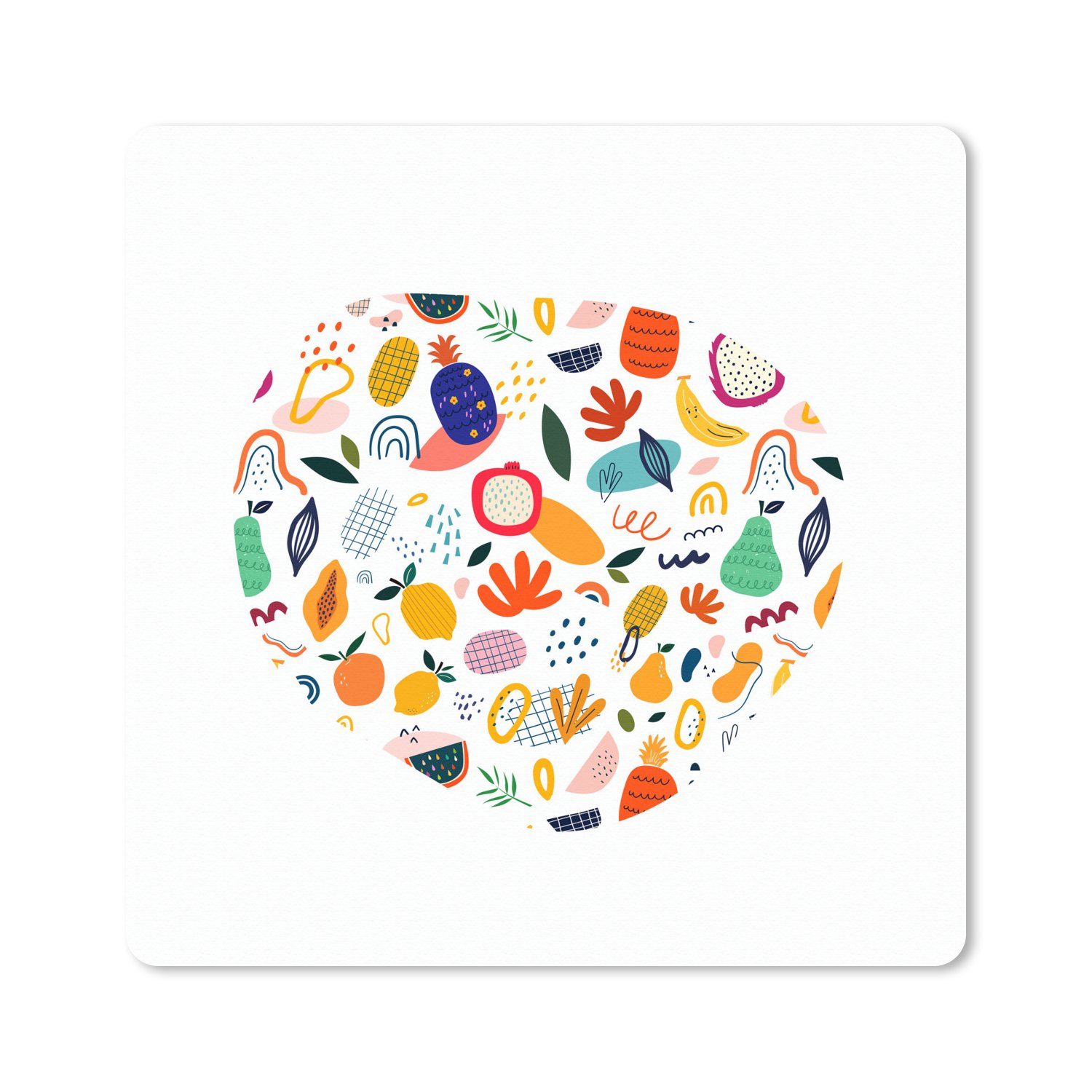 MuchoWow Mauspad (1-St), Mouse pad groß, Schreibtisch Zubehör, 50x50 cm
