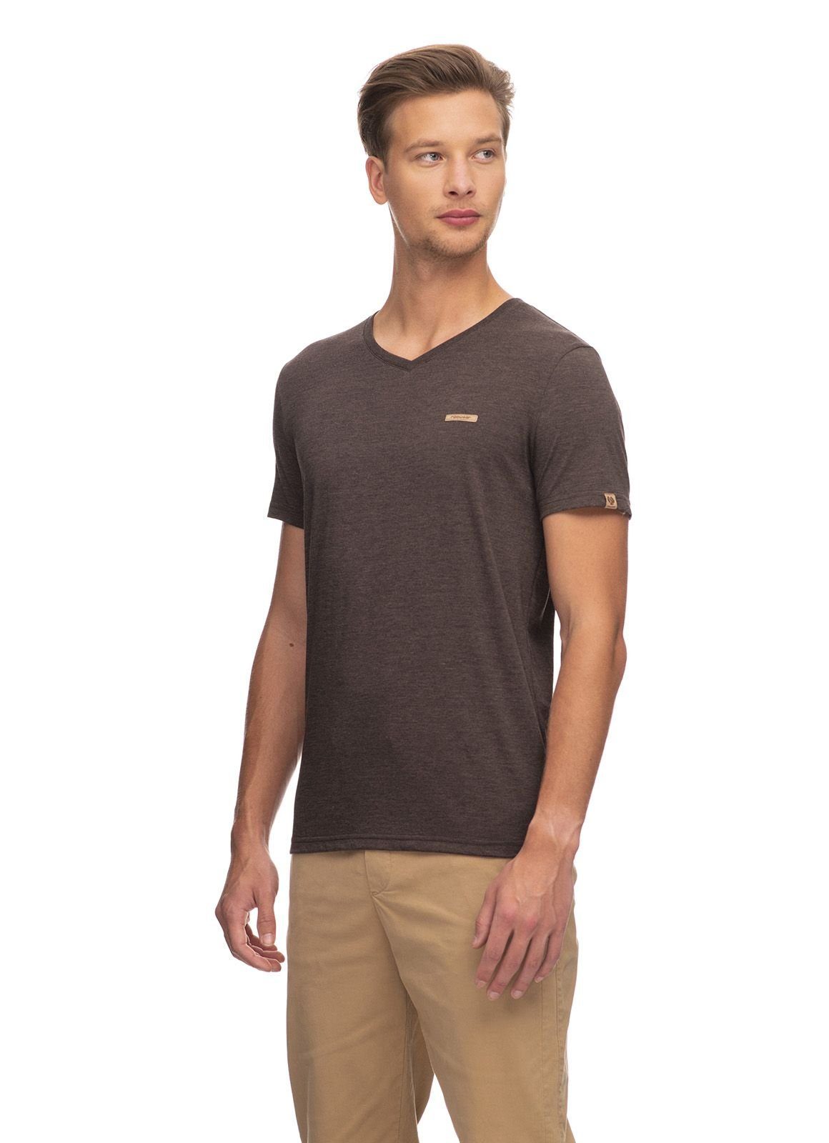 Ragwear T-Shirt 6037 DARK BROWN