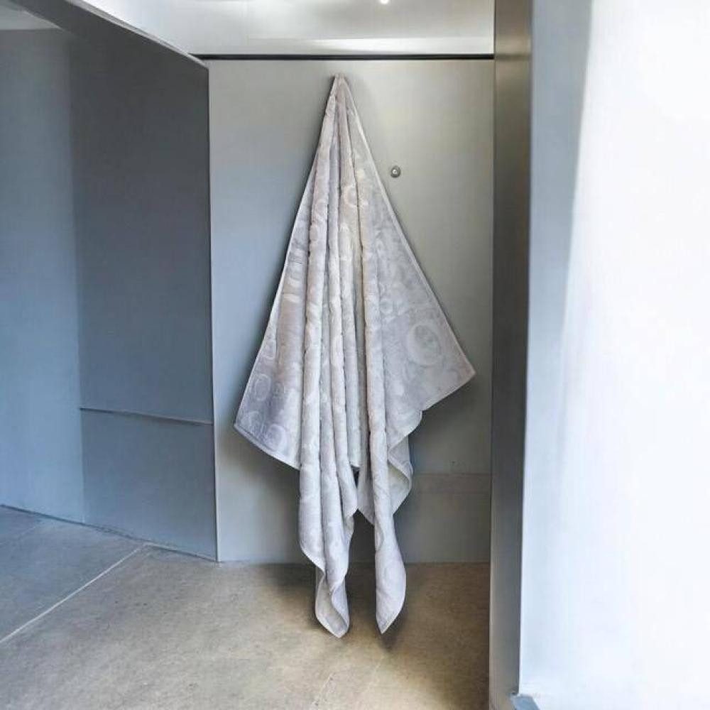 JOOP! Duschtuch Selection 1711 Duschtuch gemustert Silber, 100 % Baumwolle günstig online kaufen