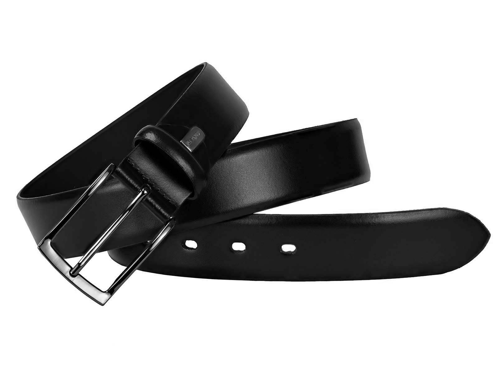 LLOYD Men’s Belts Ledergürtel dkl.Schließe 35 mm LLOYD-Herren-Ledergürtel black