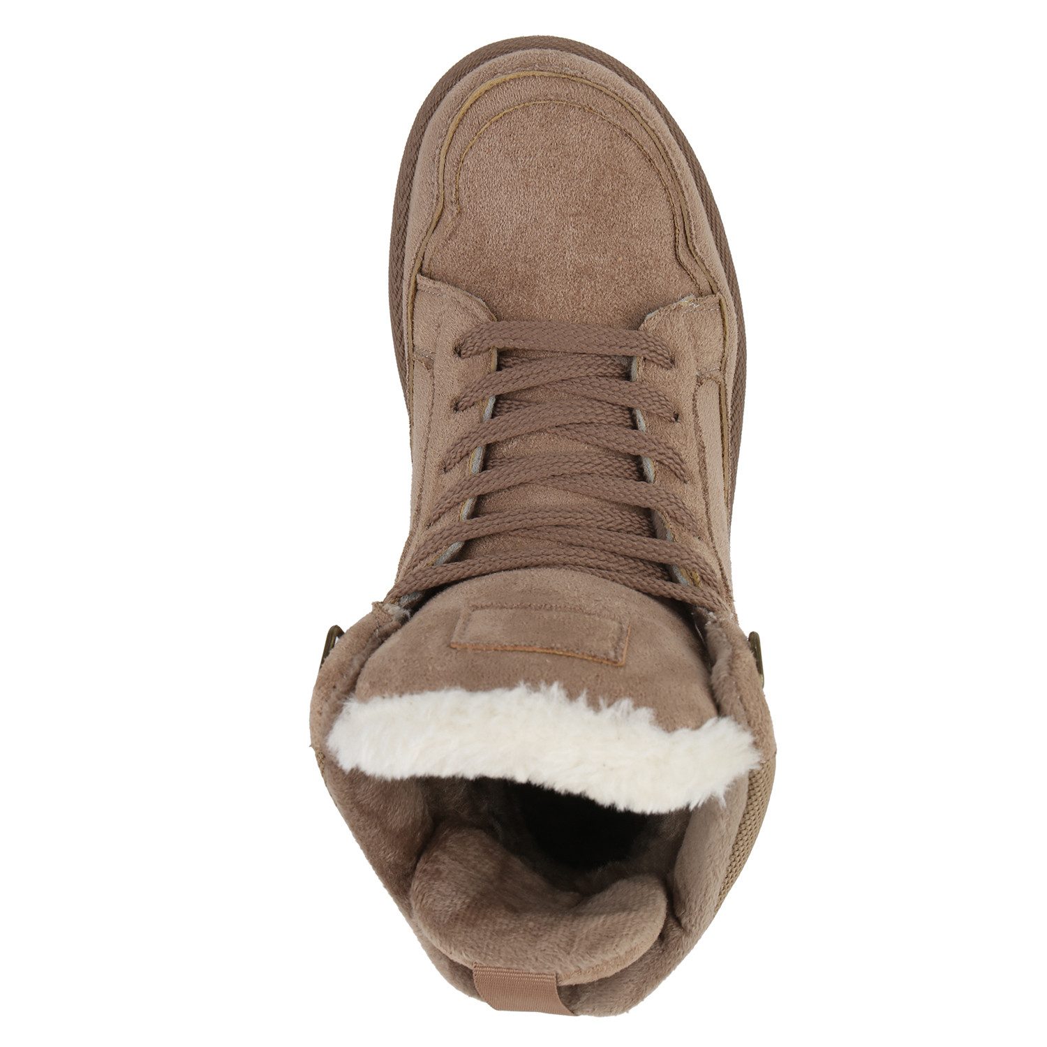 VAN HILL 841867 Sneaker Damen Warm Gefütterte Sneaker High Bequeme Profil-S günstig online kaufen