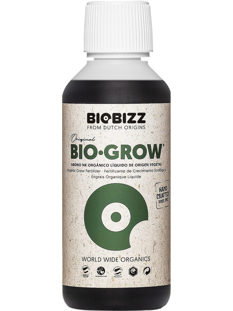 Trend Line Pflanzendünger BioBizz Grow Dünger Bio-Grow 250 ml, Bio