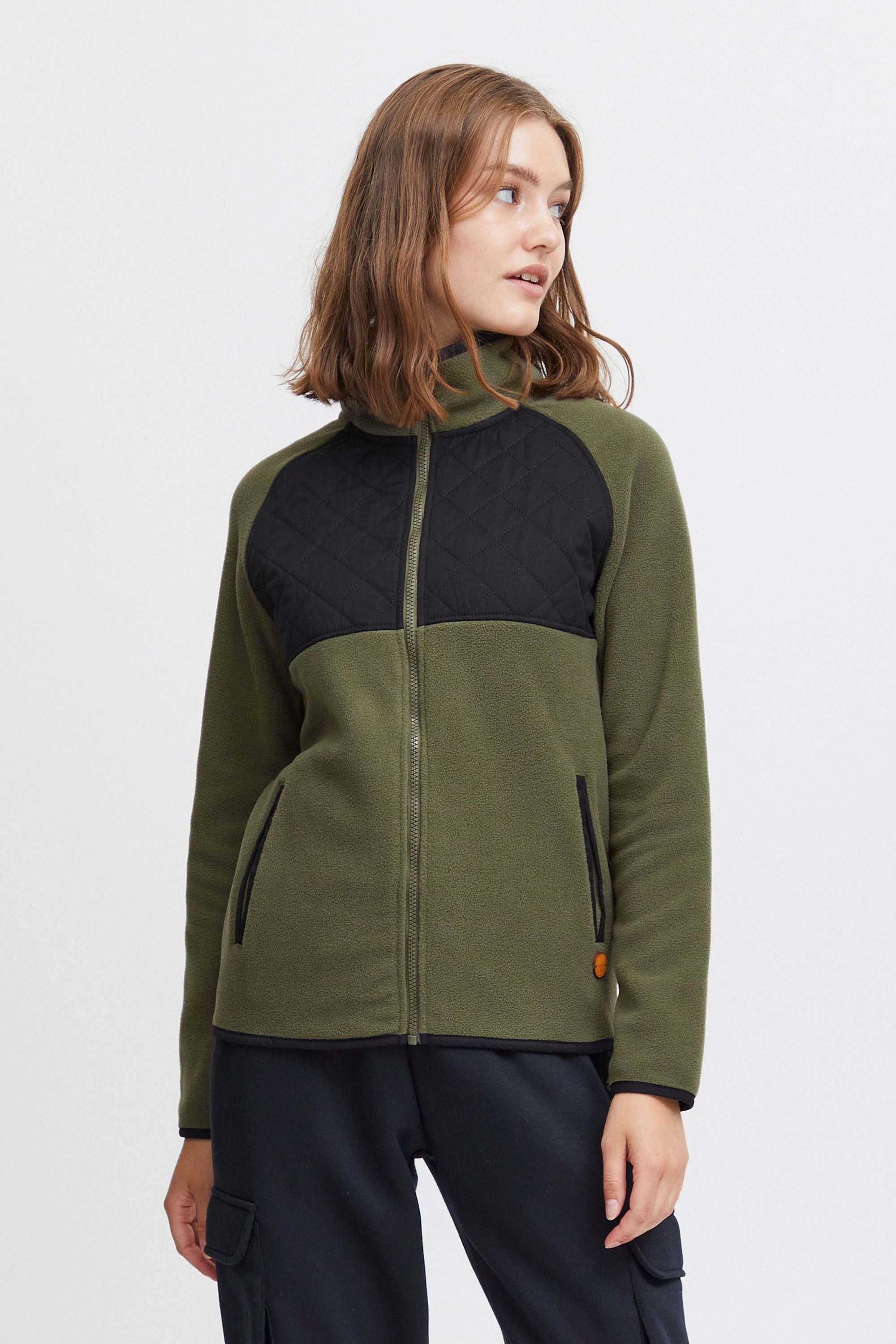 OXMO Kapuzensweatjacke OXMalin Fleece Übergangsjacke mit günstig online kaufen