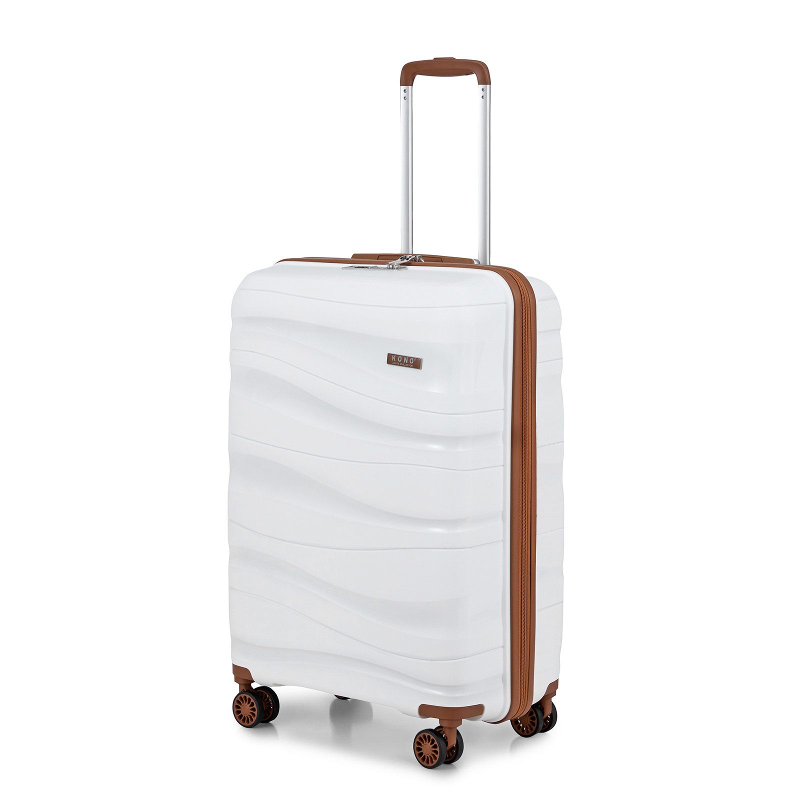 KONO Handgepäck-Trolley Leicht Hartschalenkoffer Reisekoffer mit günstig online kaufen