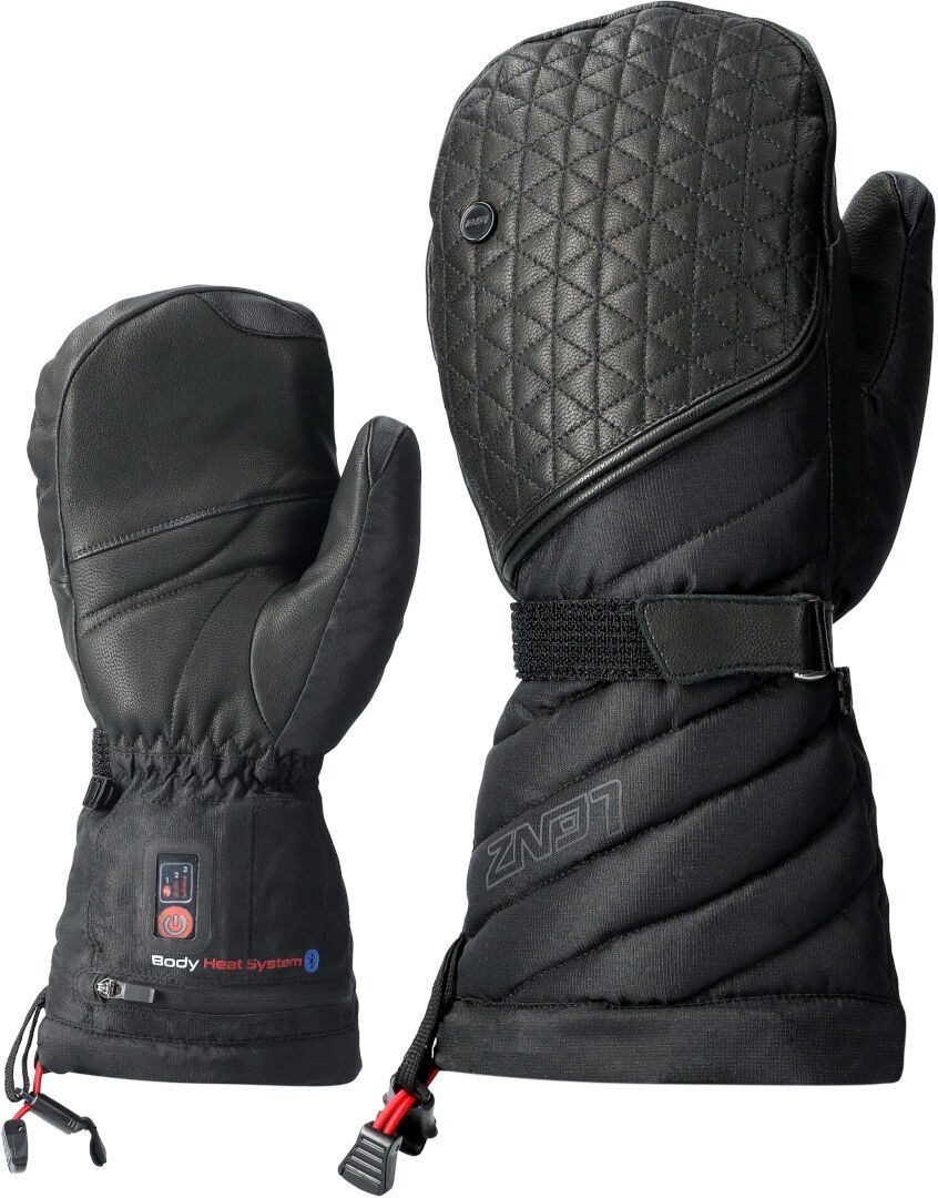 Lenz Motorradhandschuhe Heat Glove 6.0 Finger Cap Women beheizbare Fäustlinge beheizbar,wasserdicht