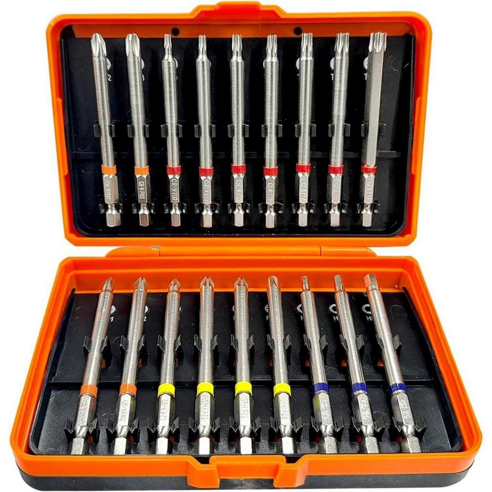 Torx-Bit-Set Für Schraubendreher, Bohrmaschinen Und Schlagschrauber Temperaturbestandig Fortschrittliche Warmebehandlung Phosphatbeschichtung 8 Cm 10 Teilig 92316647 Torx-Bit-Set Für Schraubendreher, Bohrmaschinen Und Schlagschrauber Temperaturbestandig Fortschrittliche Warmebehandlung Phosphatbeschichtung 8 Cm 10 Teilig 92316647